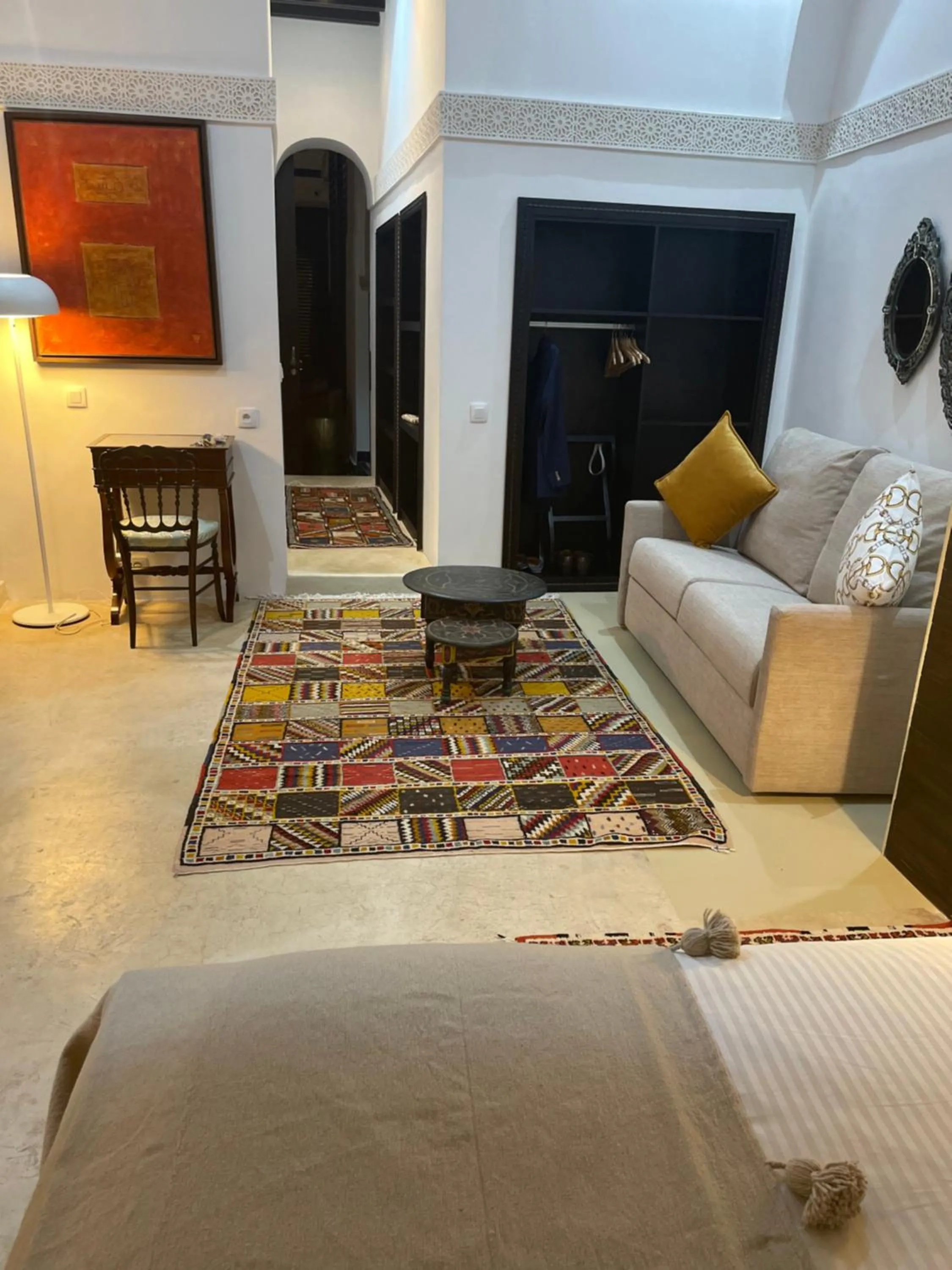 Living room, Bed in Dar Lalzohra