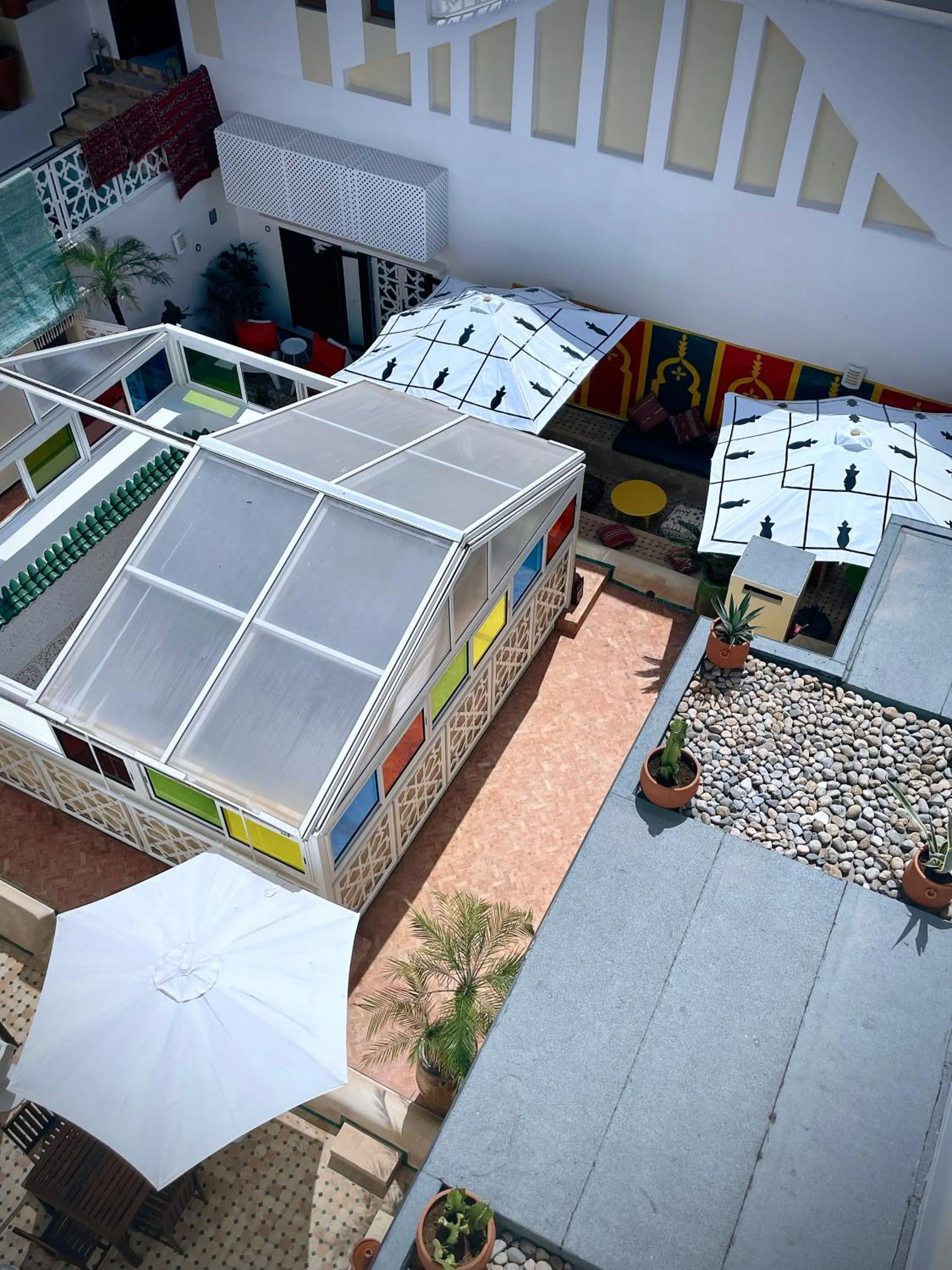 Bird's eye view in Dar Lalzohra