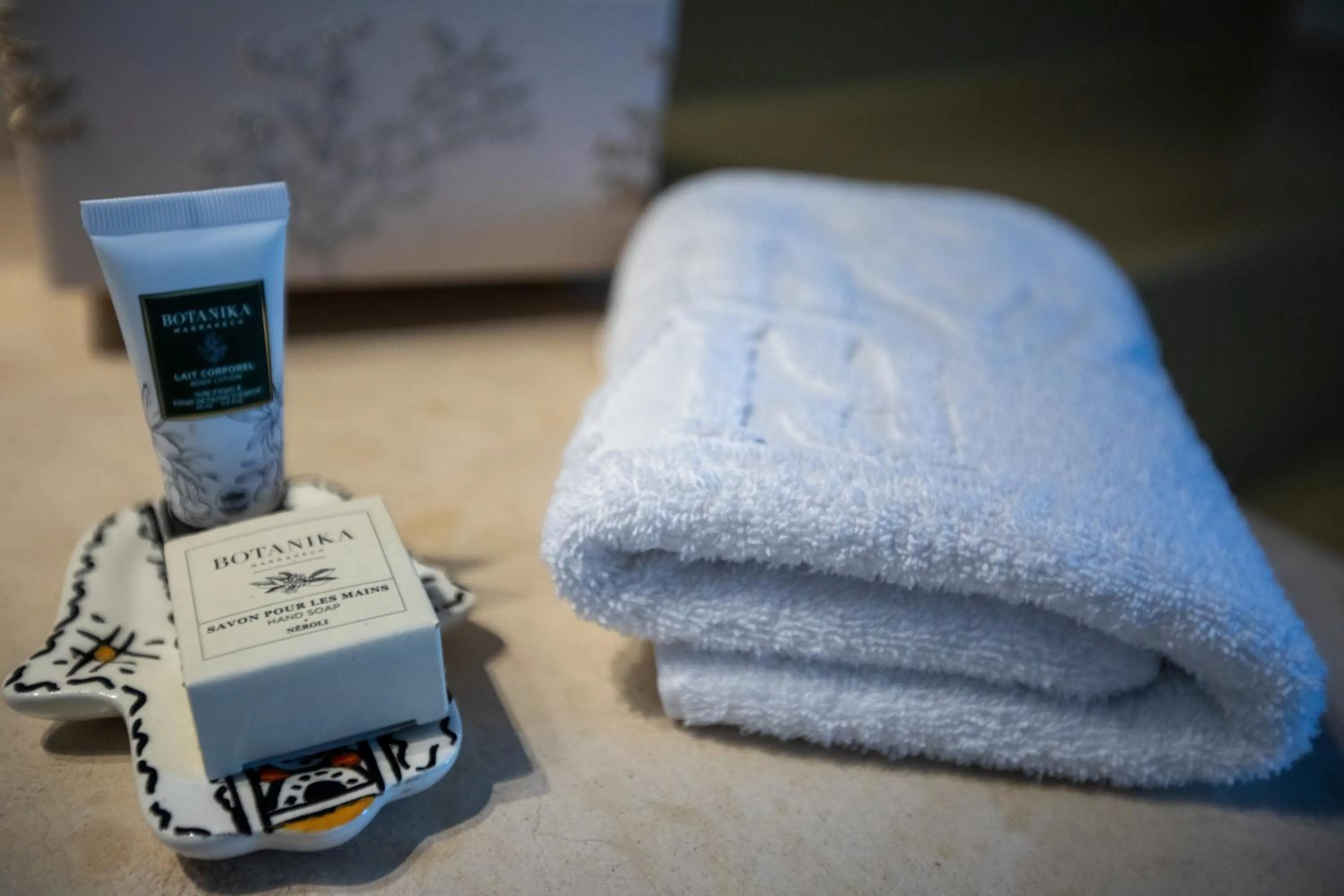 towels, Bed in Dar Lalzohra