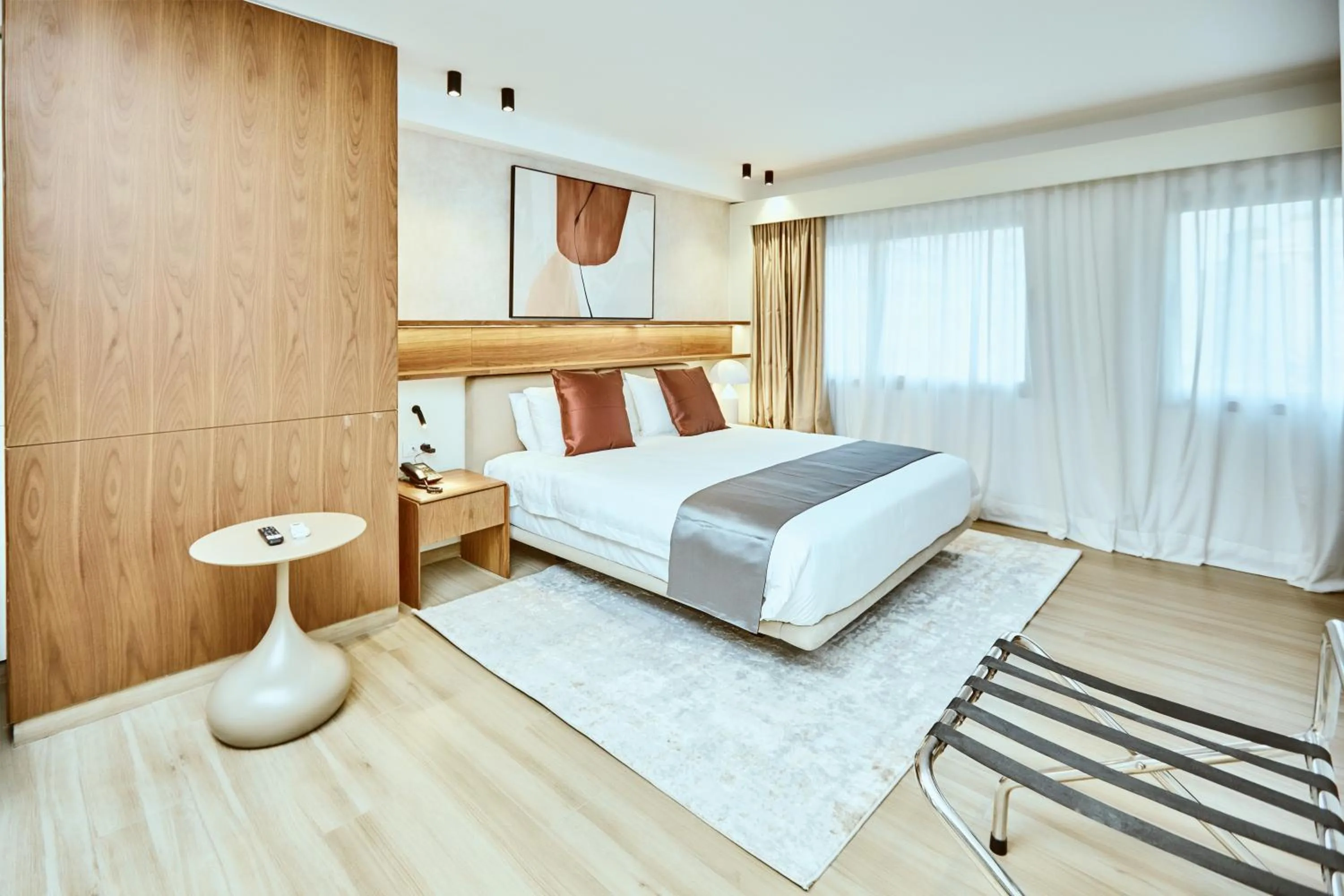 Bed in Hôtel Ivotel Abidjan