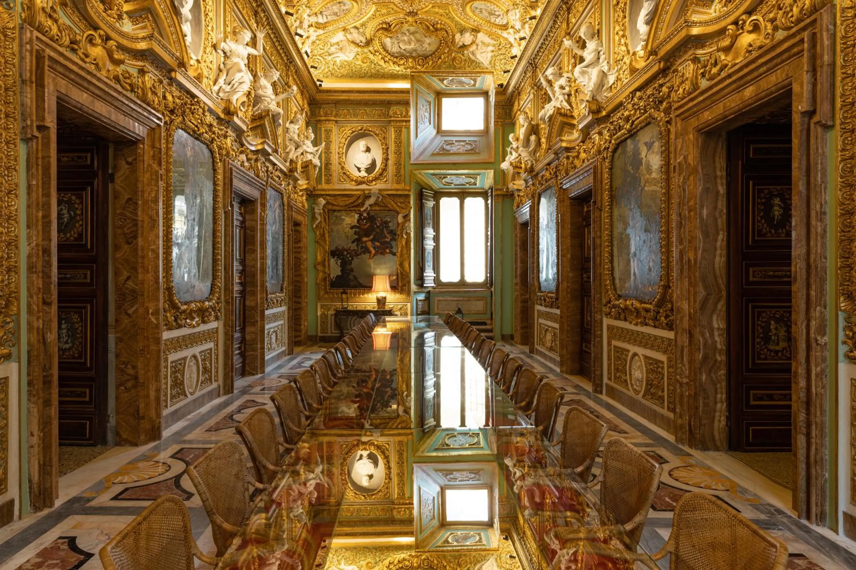 Decorative detail in Palazzo Shedir - The Leading Hotels of the World