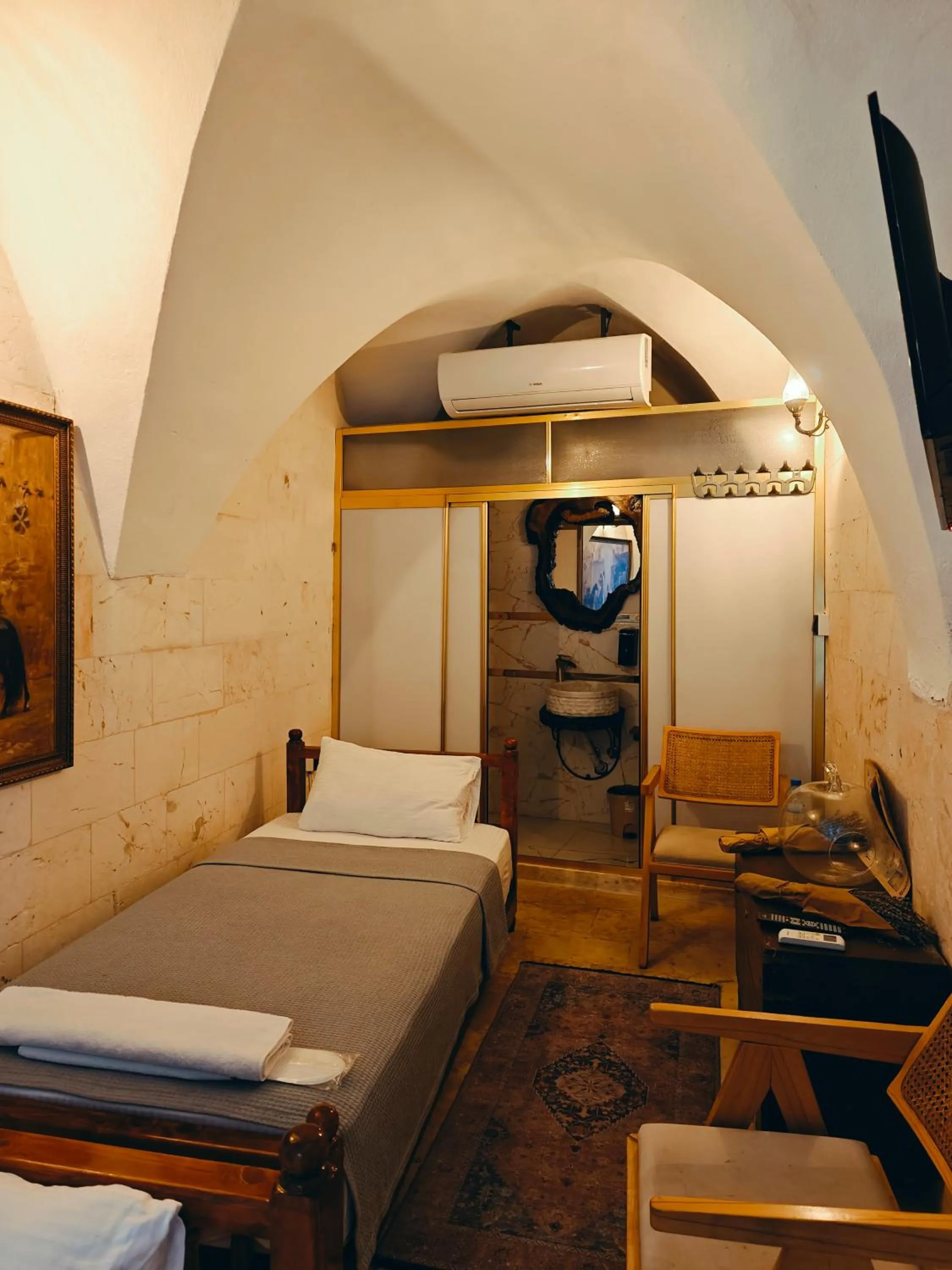 Bed in Ktisis Otel