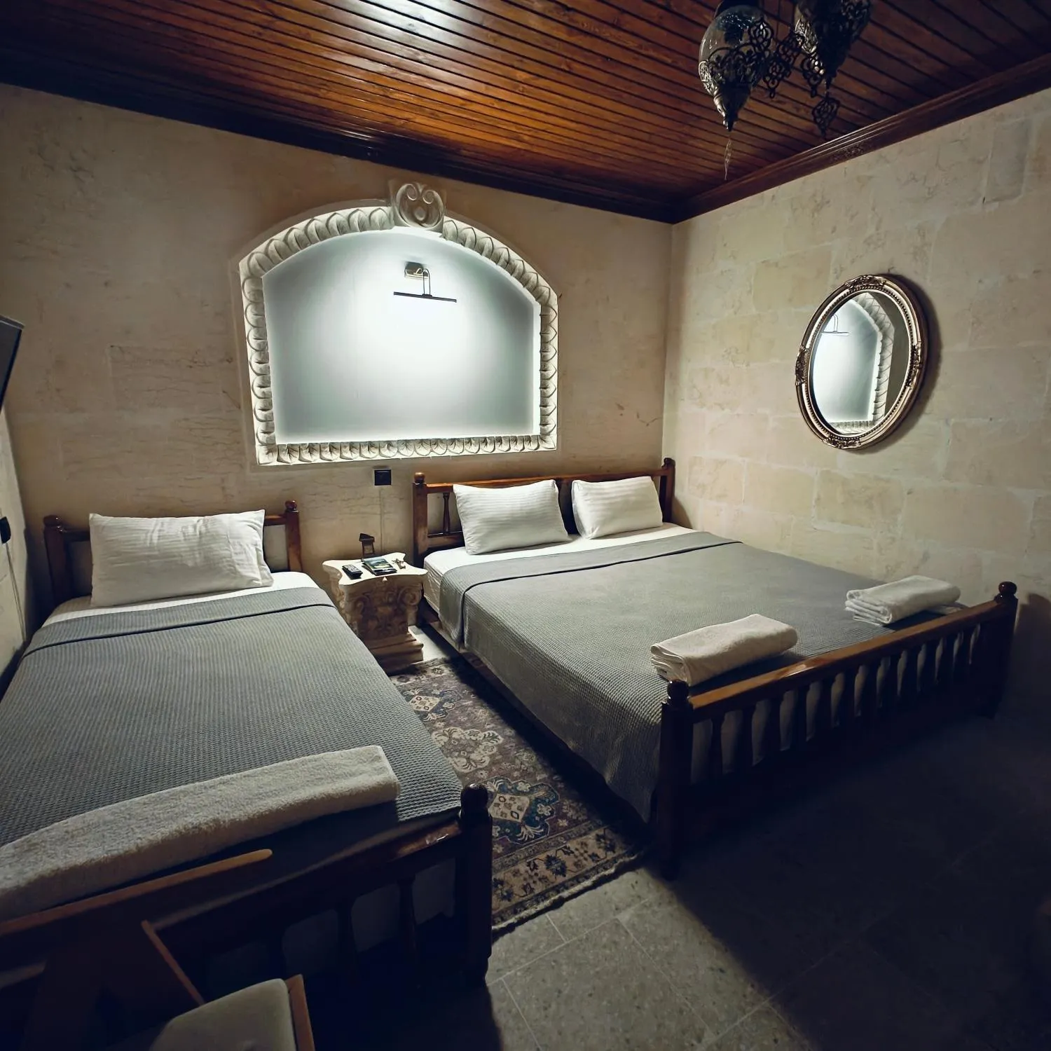 Bed in Ktisis Otel