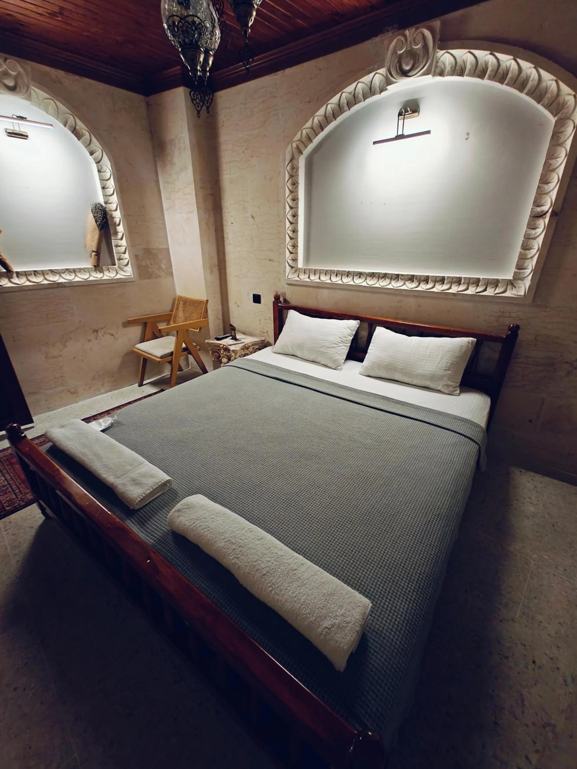 Bed in Ktisis Otel