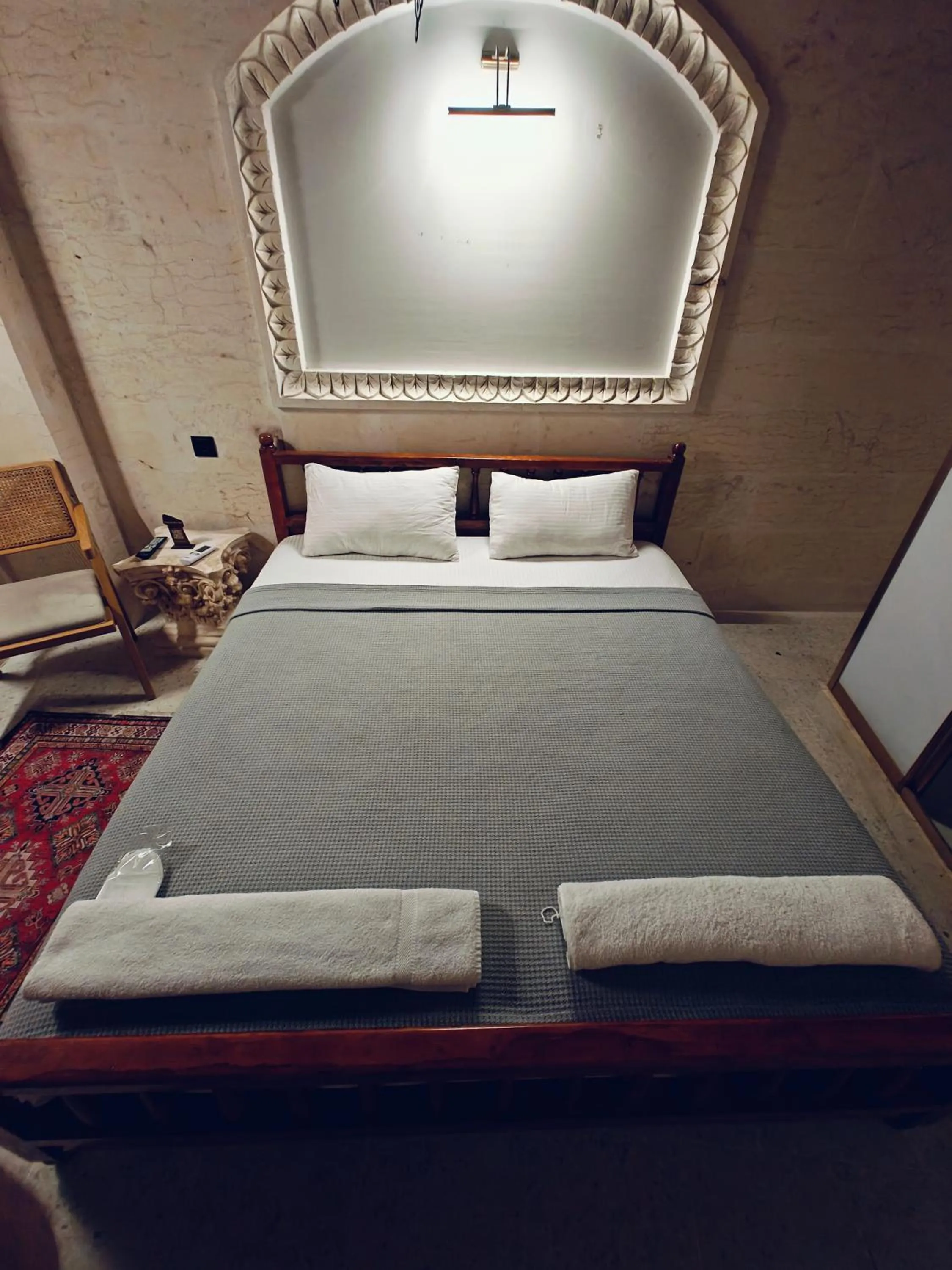 Bed in Ktisis Otel