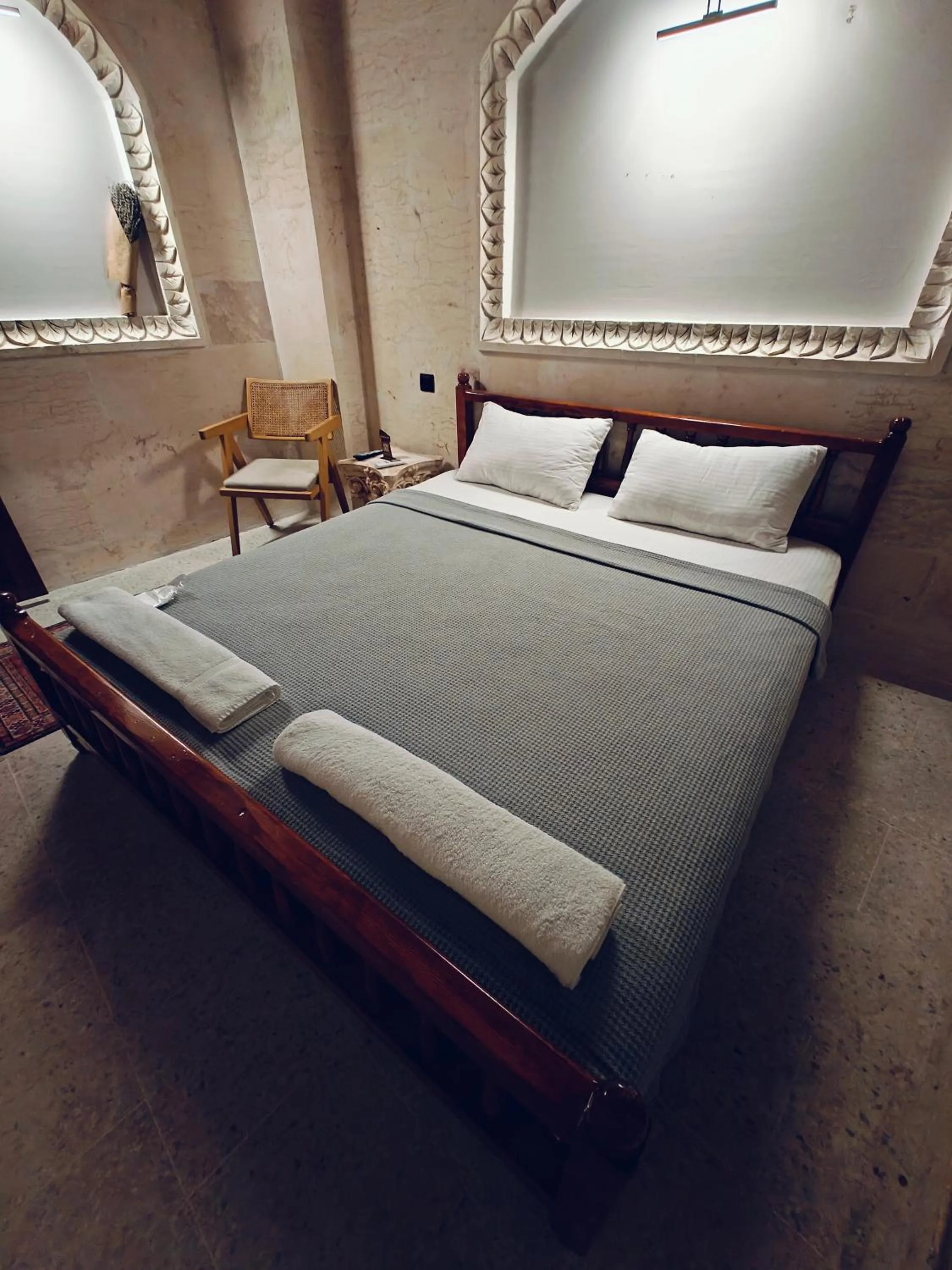 Bed in Ktisis Otel