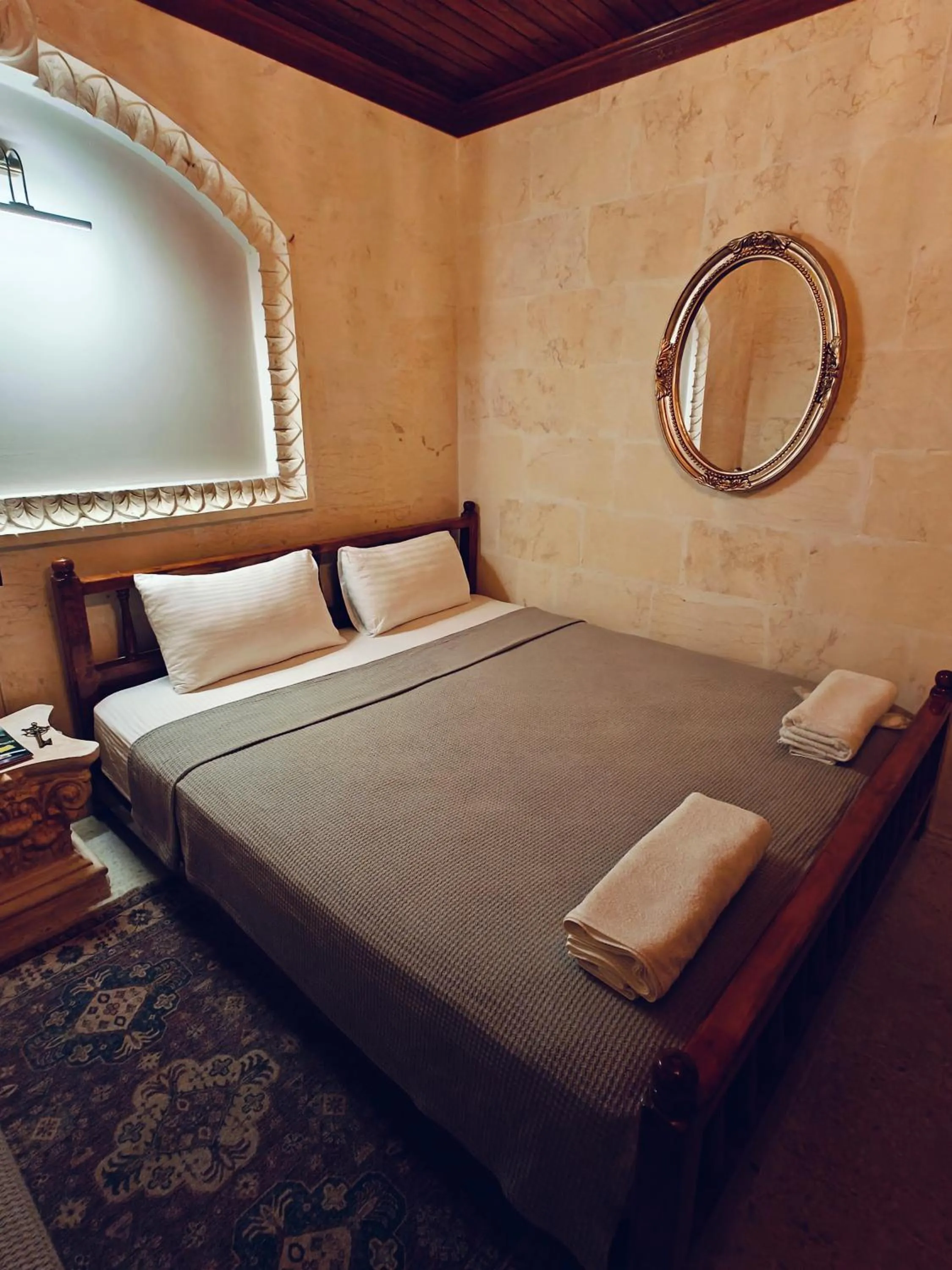 Bed in Ktisis Otel