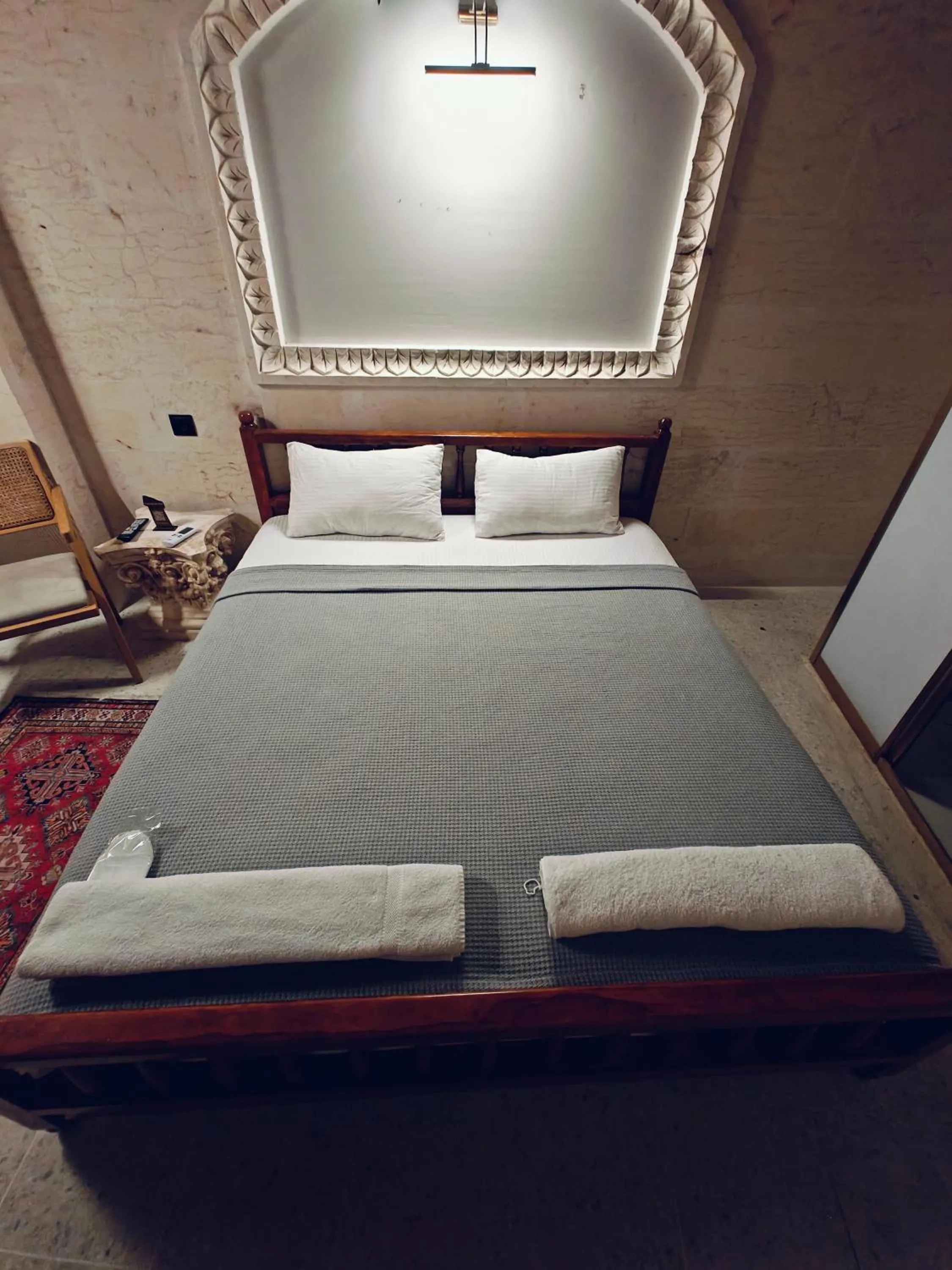 Bed in Ktisis Otel