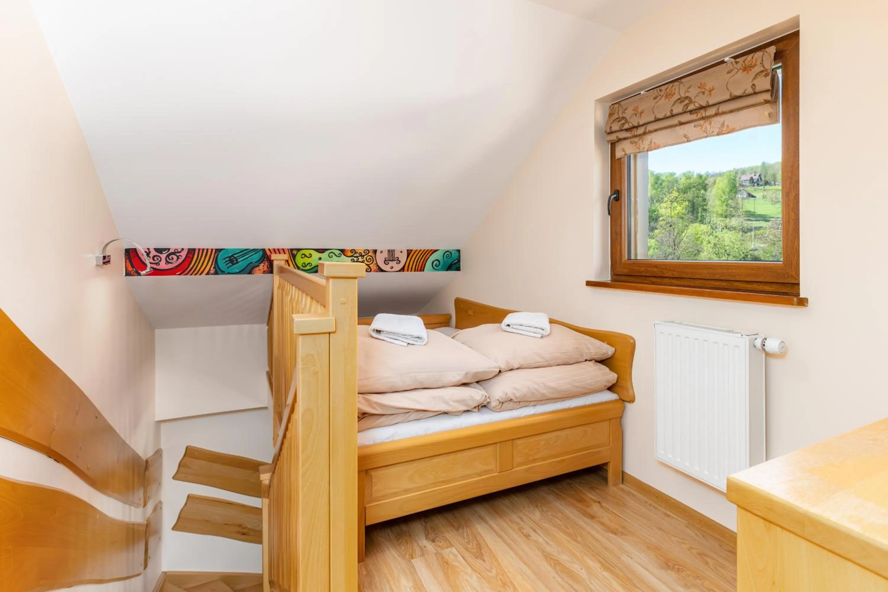 Bed in Villa Miłosna