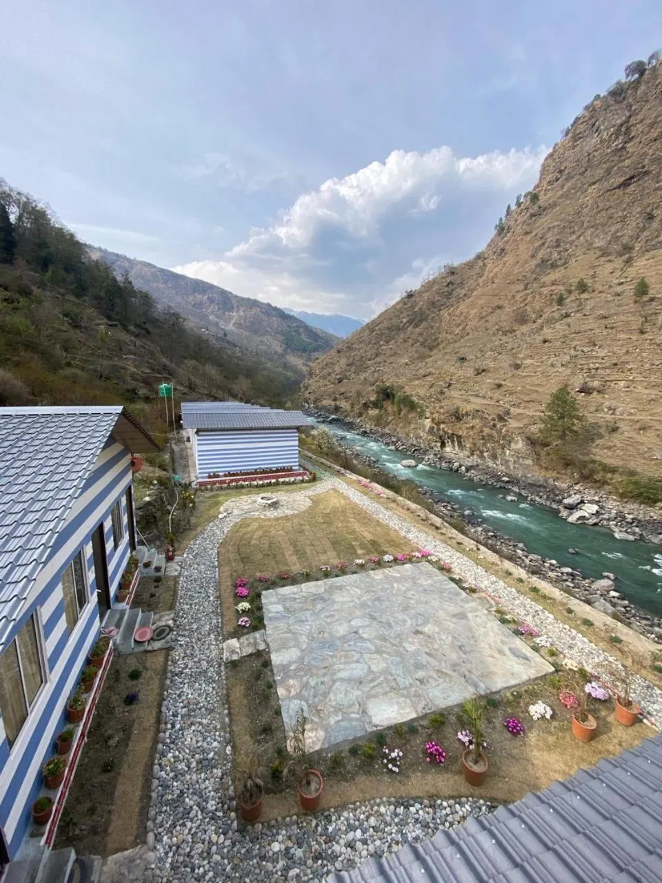 View (from property/room) in Bhagirathi Resort by Aikyam