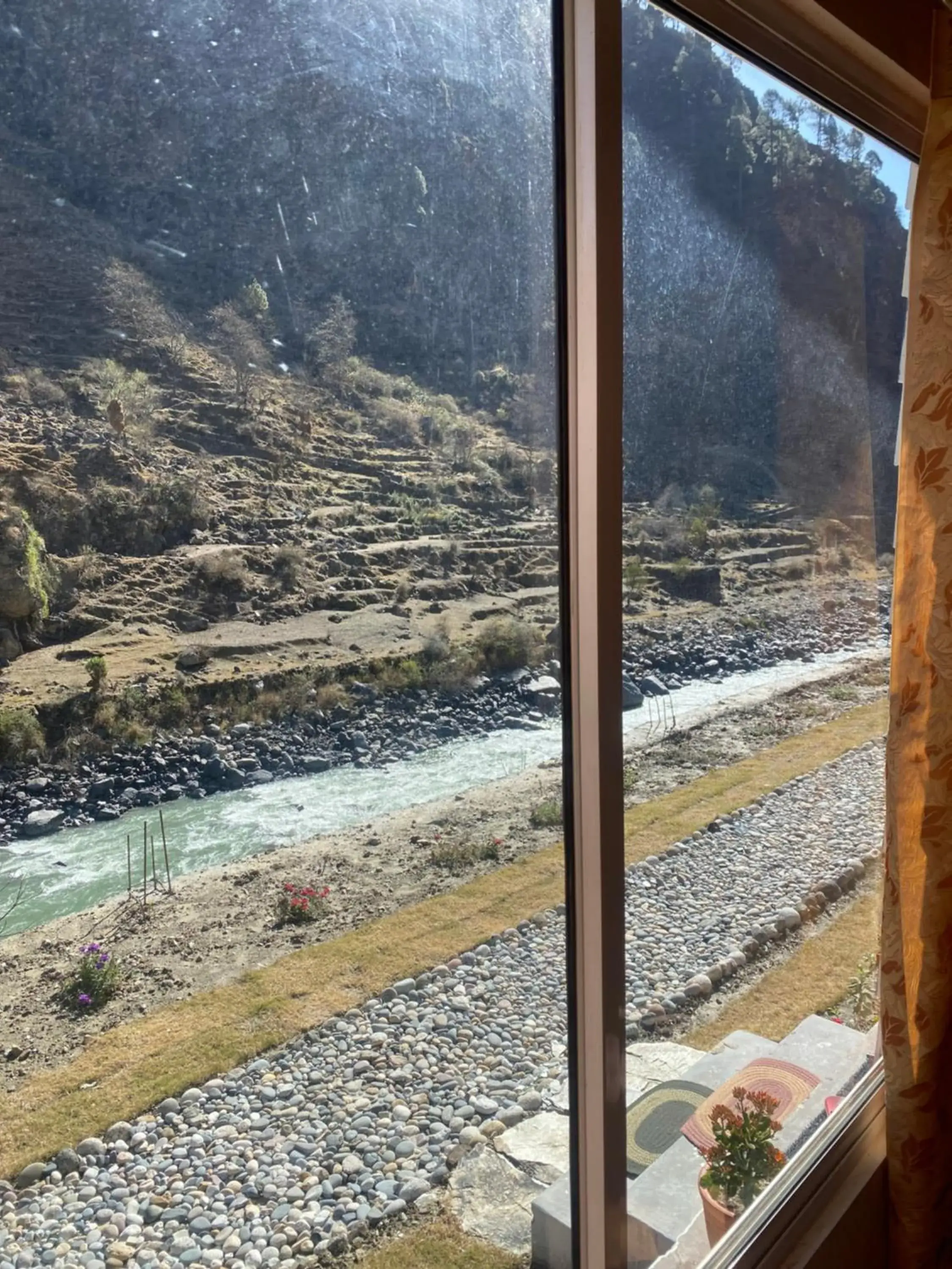 River view in Bhagirathi Resort by Aikyam River view in Bhagirathi Resort by Aikyam