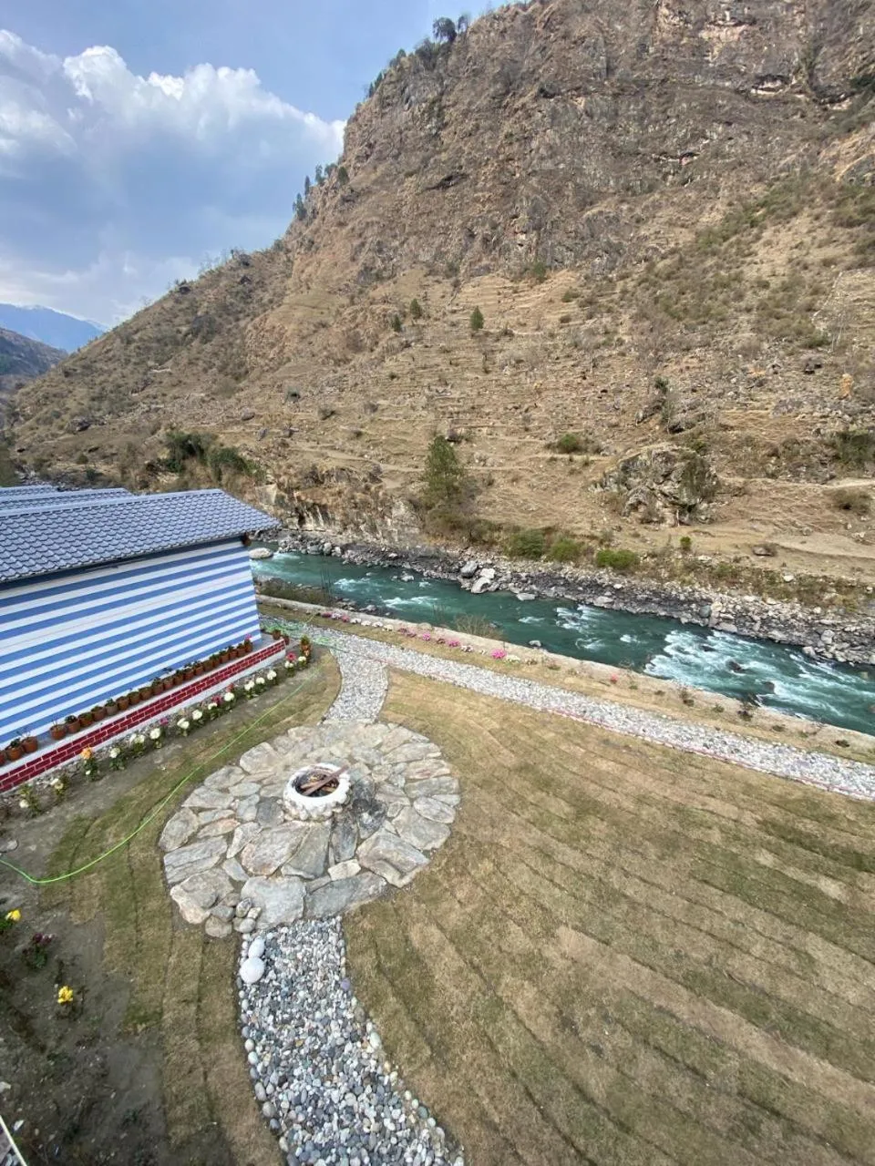 View (from property/room) in Bhagirathi Resort by Aikyam