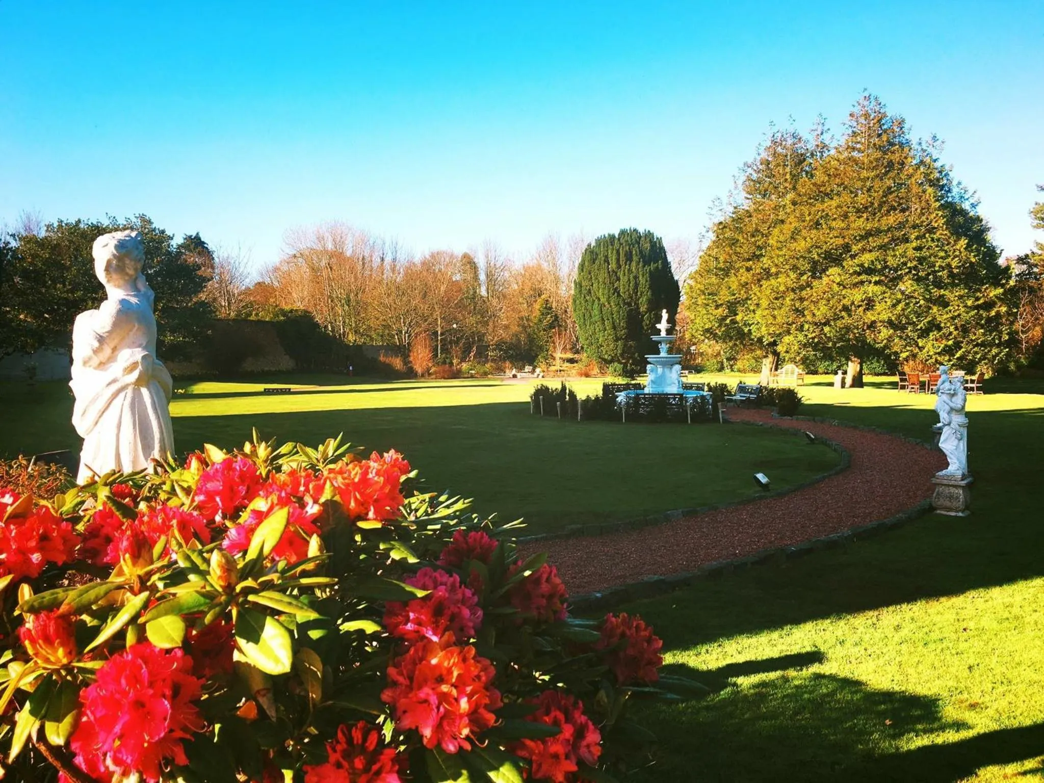Garden view in The Ennerdale Country House Hotel ‘A Bespoke Hotel’
