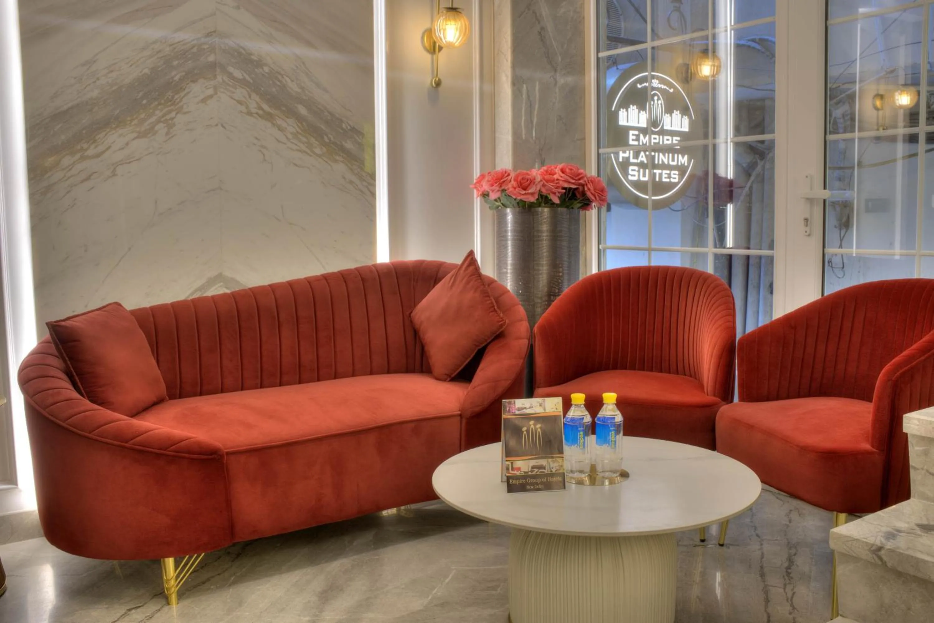 Living room in Empire Platinum Suites-Luxury Aparthotel Central Delhi