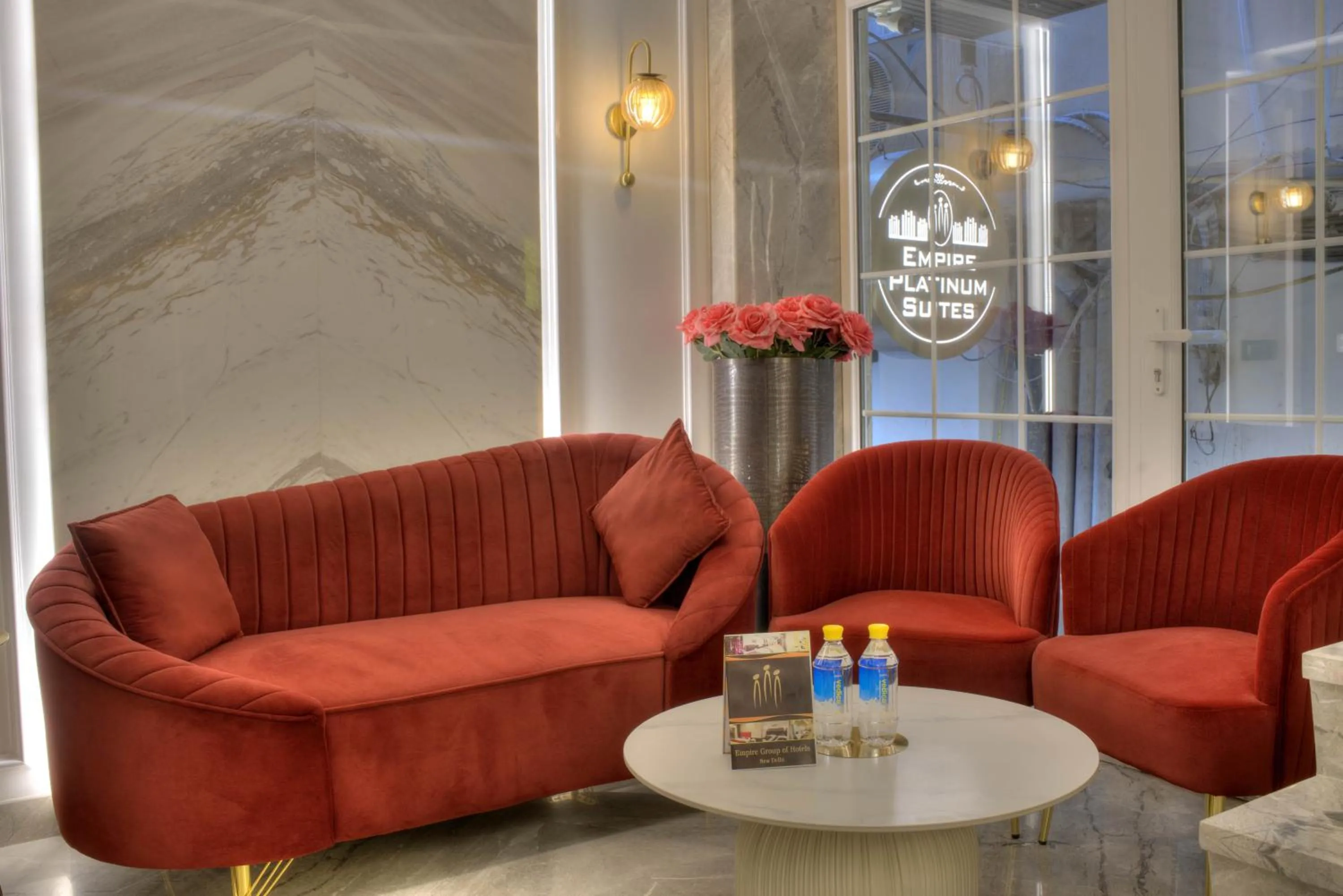Living room in Empire Platinum Suites-Luxury Aparthotel Central Delhi