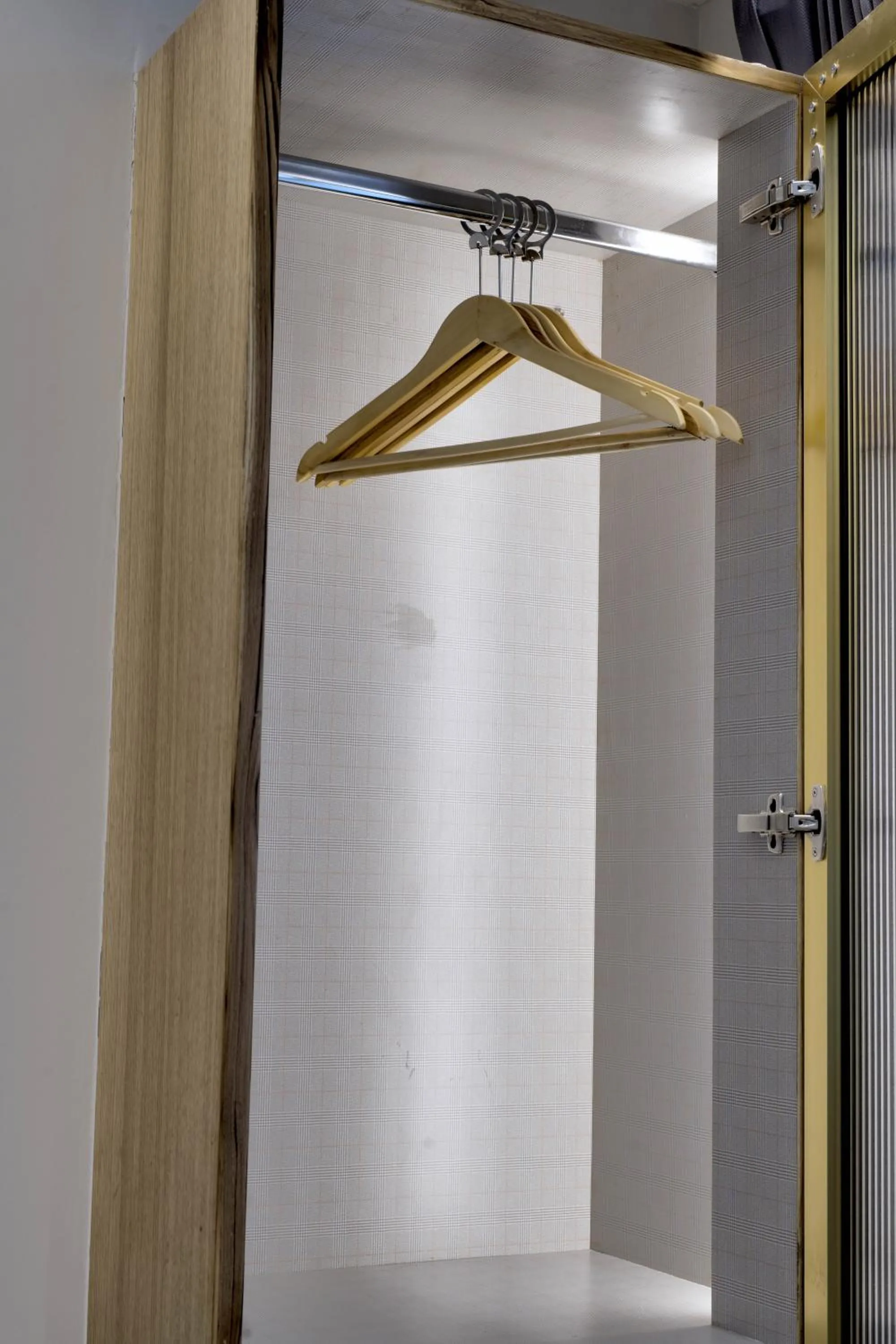 wardrobe in Empire Platinum Suites-Luxury Aparthotel Central Delhi