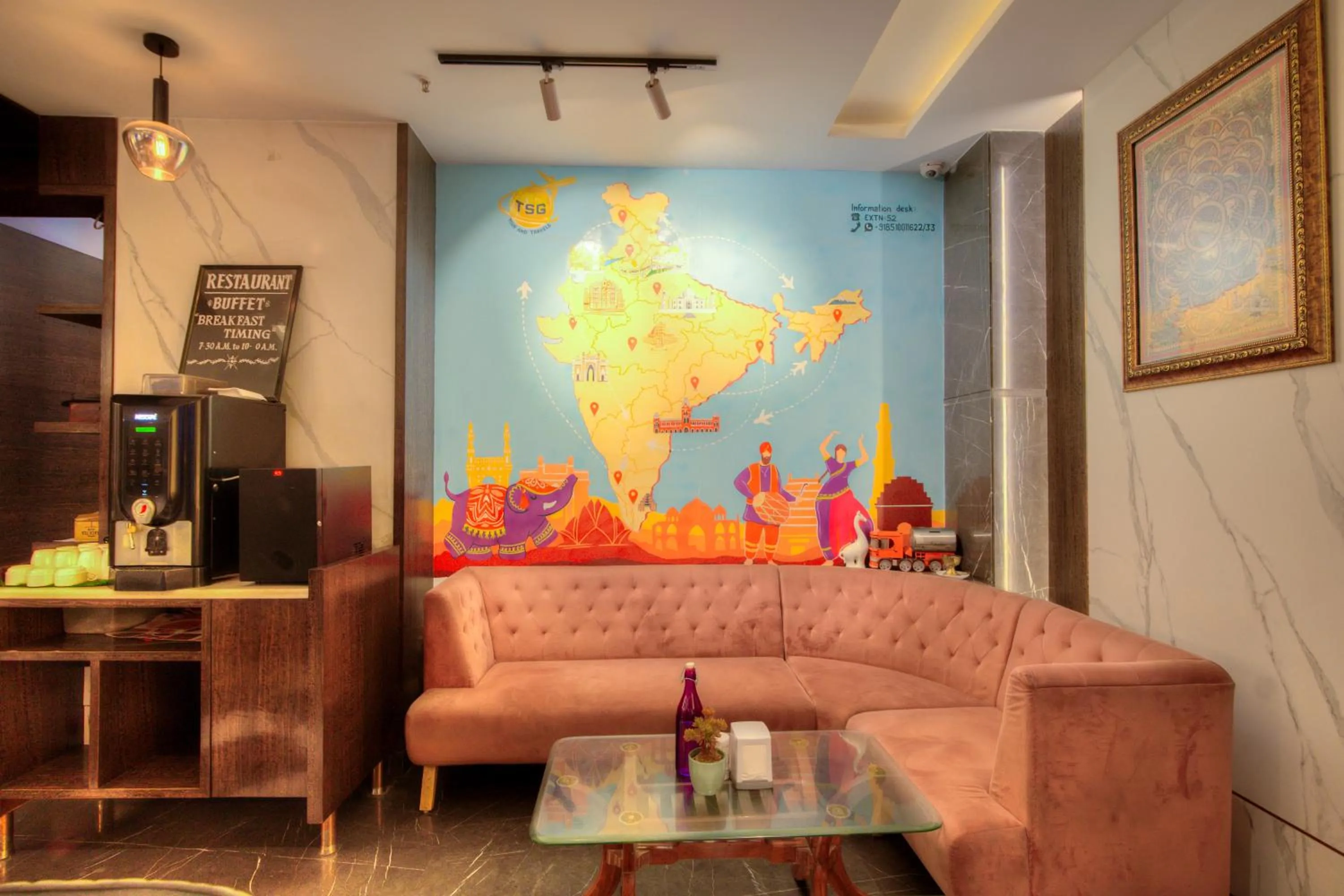 Breakfast in Empire Platinum Suites-Luxury Aparthotel Central Delhi