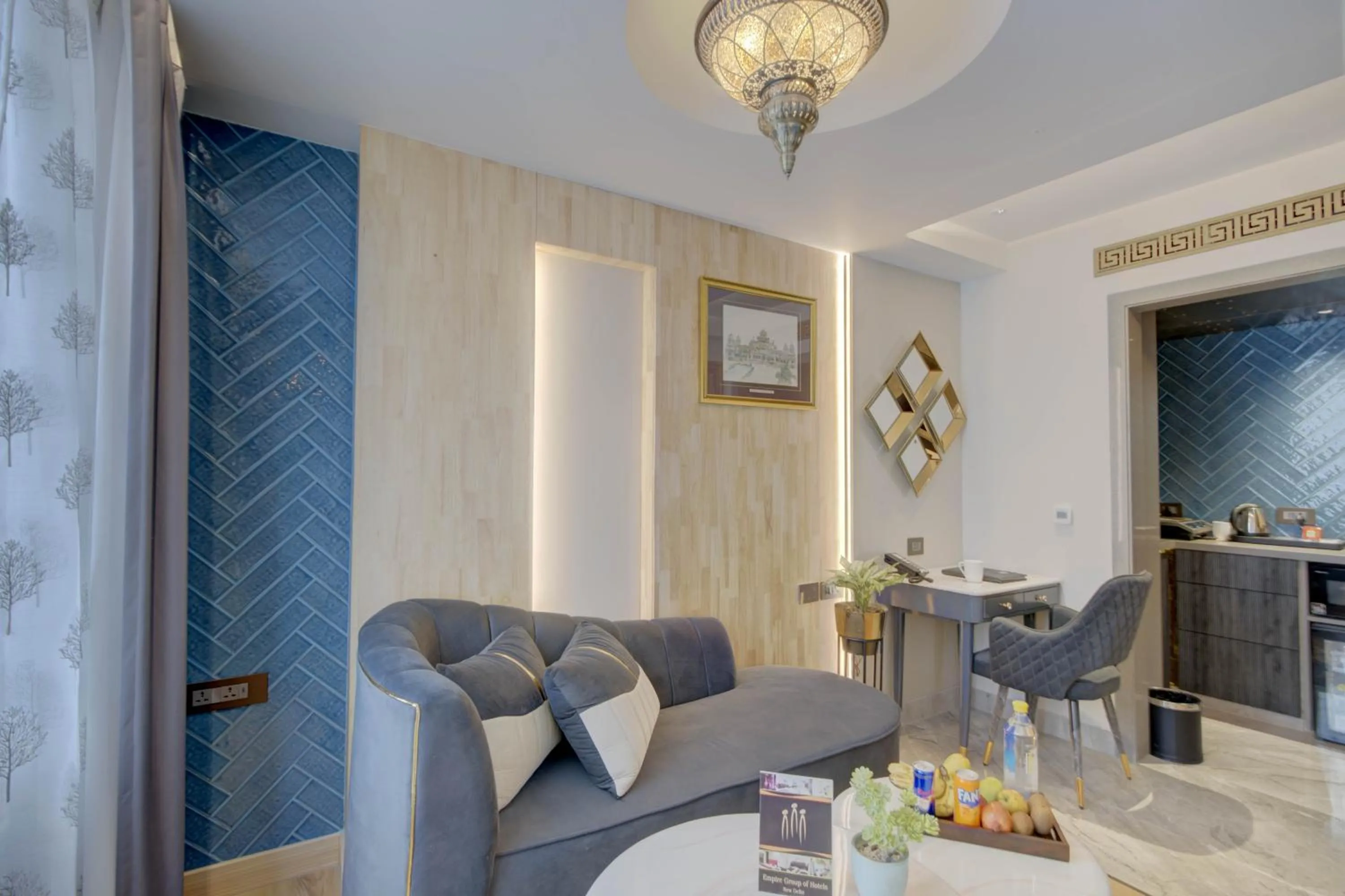Living room in Empire Platinum Suites-Luxury Aparthotel Central Delhi