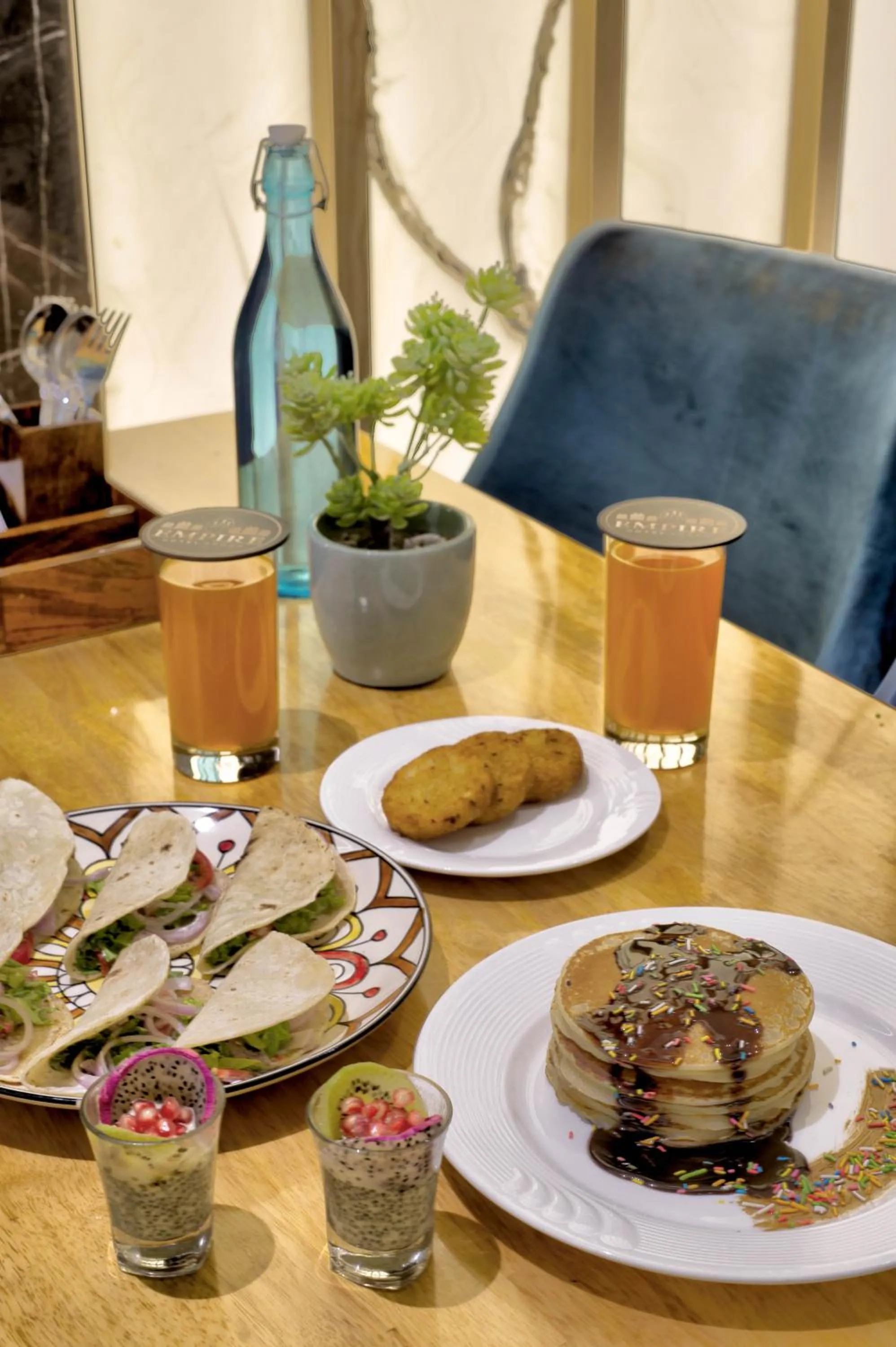 Breakfast in Empire Platinum Suites-Luxury Aparthotel Central Delhi