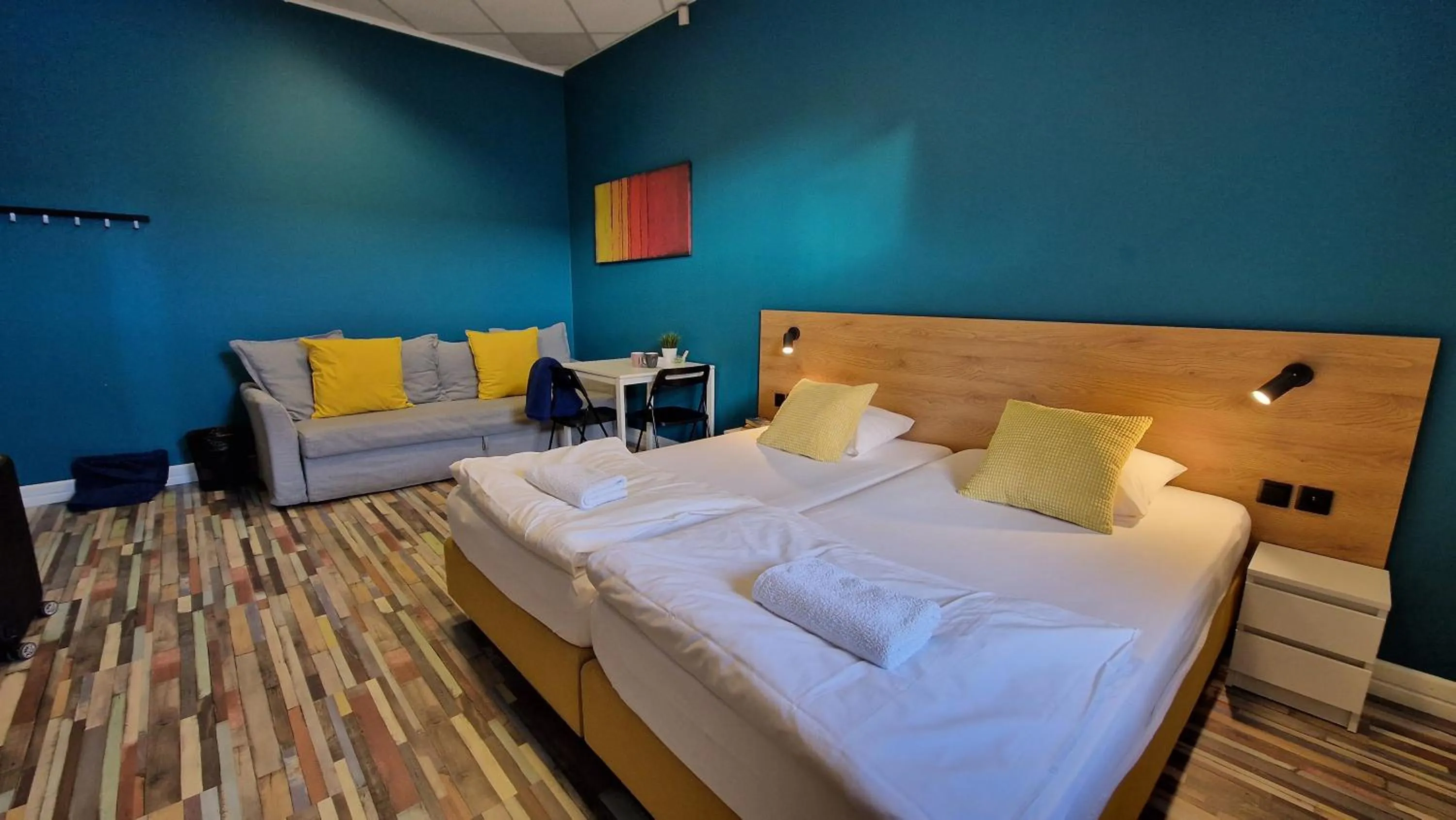 Photo of the whole room, Bed in Hello Bielsko Biała