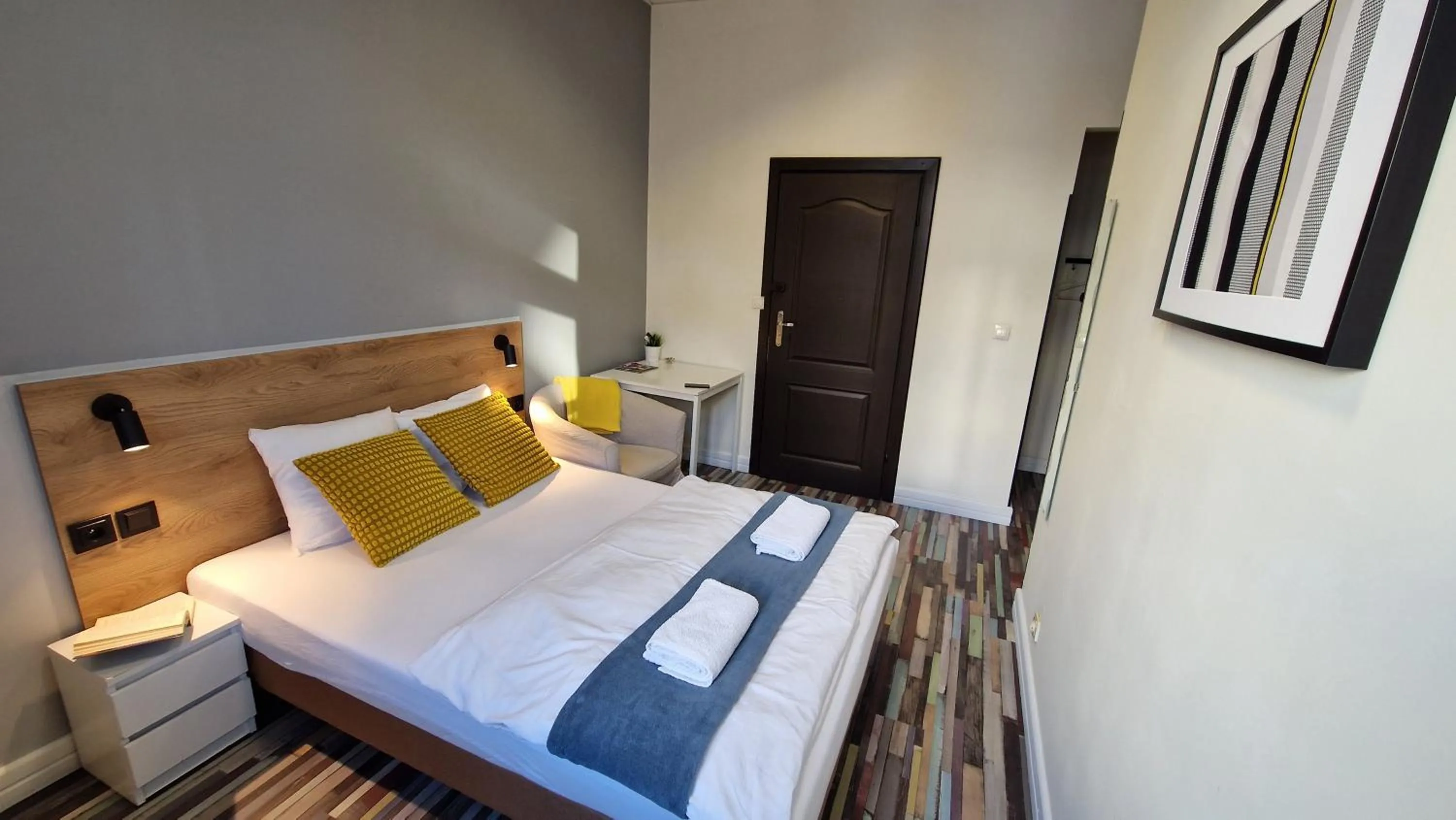 Photo of the whole room, Bed in Hello Bielsko Biała