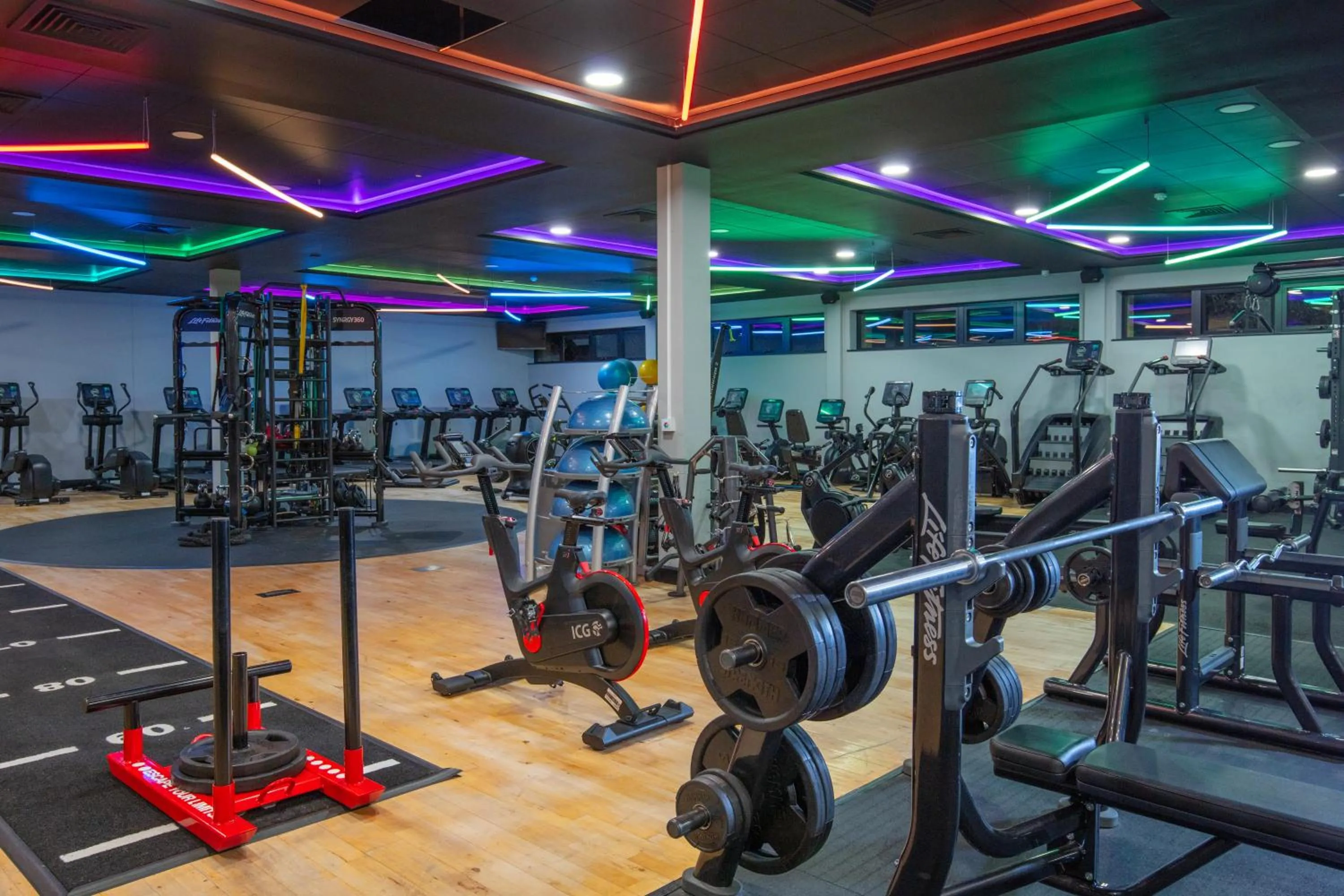 Fitness centre/facilities in Hampshire Court Hotel & Spa