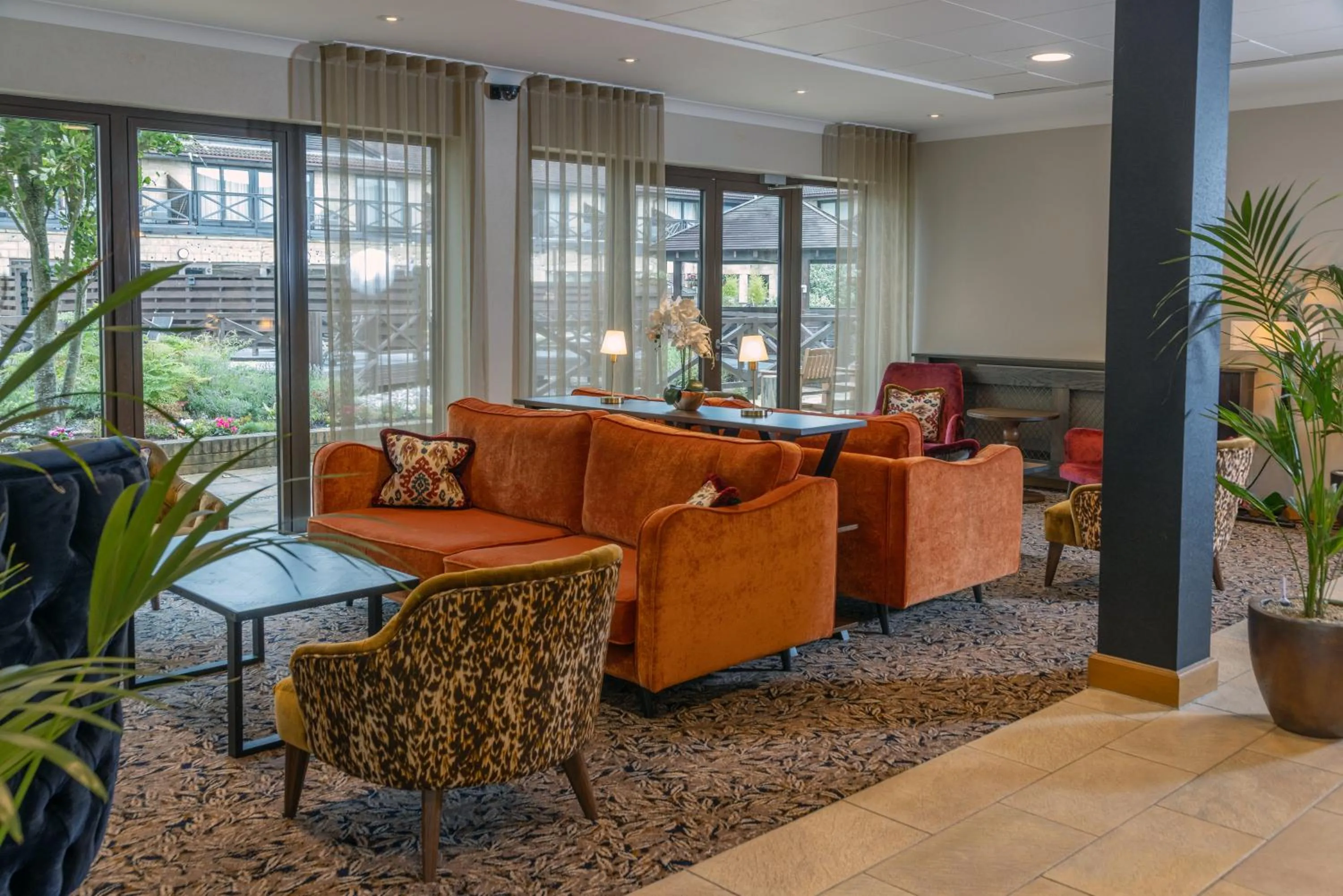 Lobby or reception in Hampshire Court Hotel & Spa