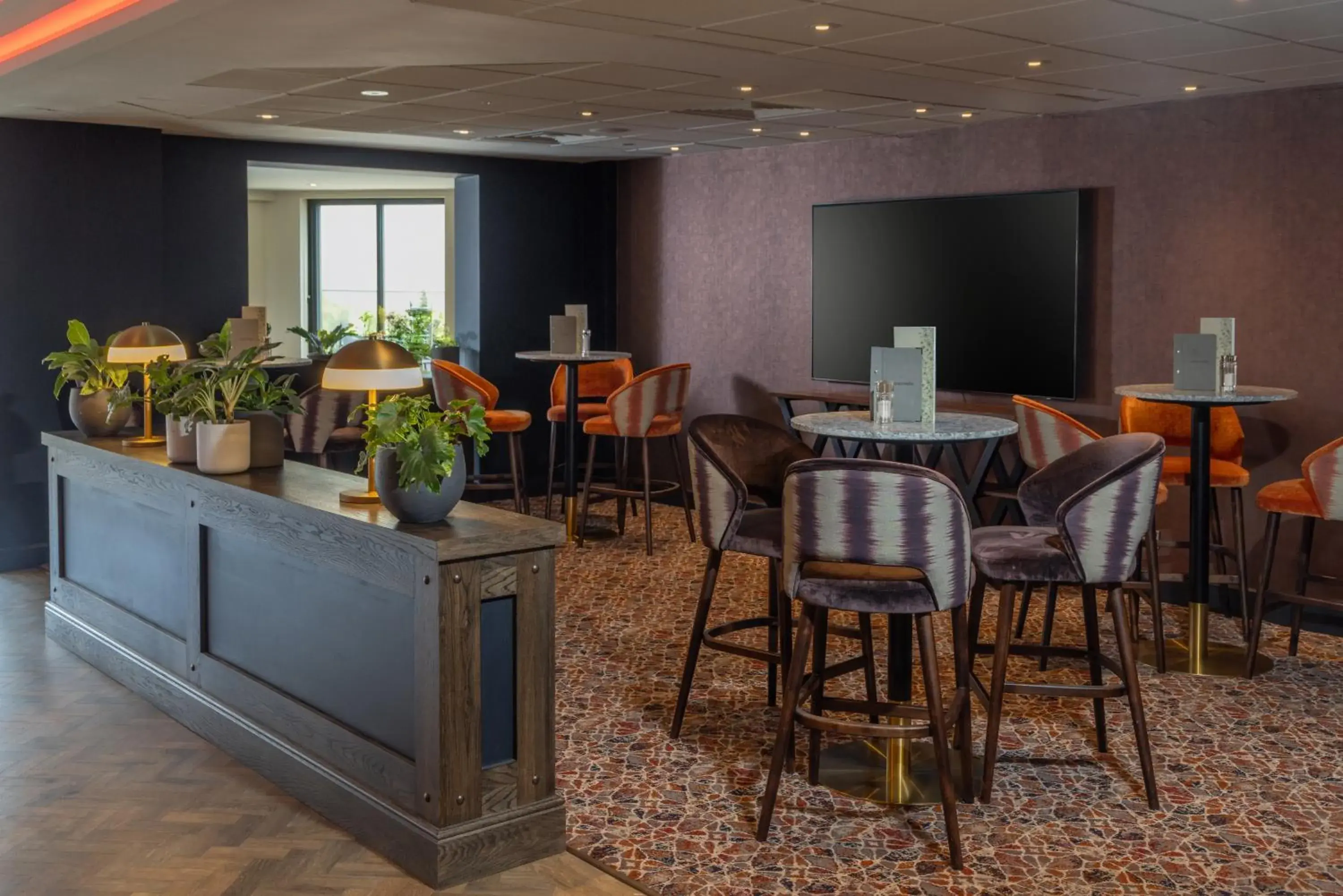 Lounge or bar in Hampshire Court Hotel & Spa Lounge or bar in Hampshire Court Hotel & Spa