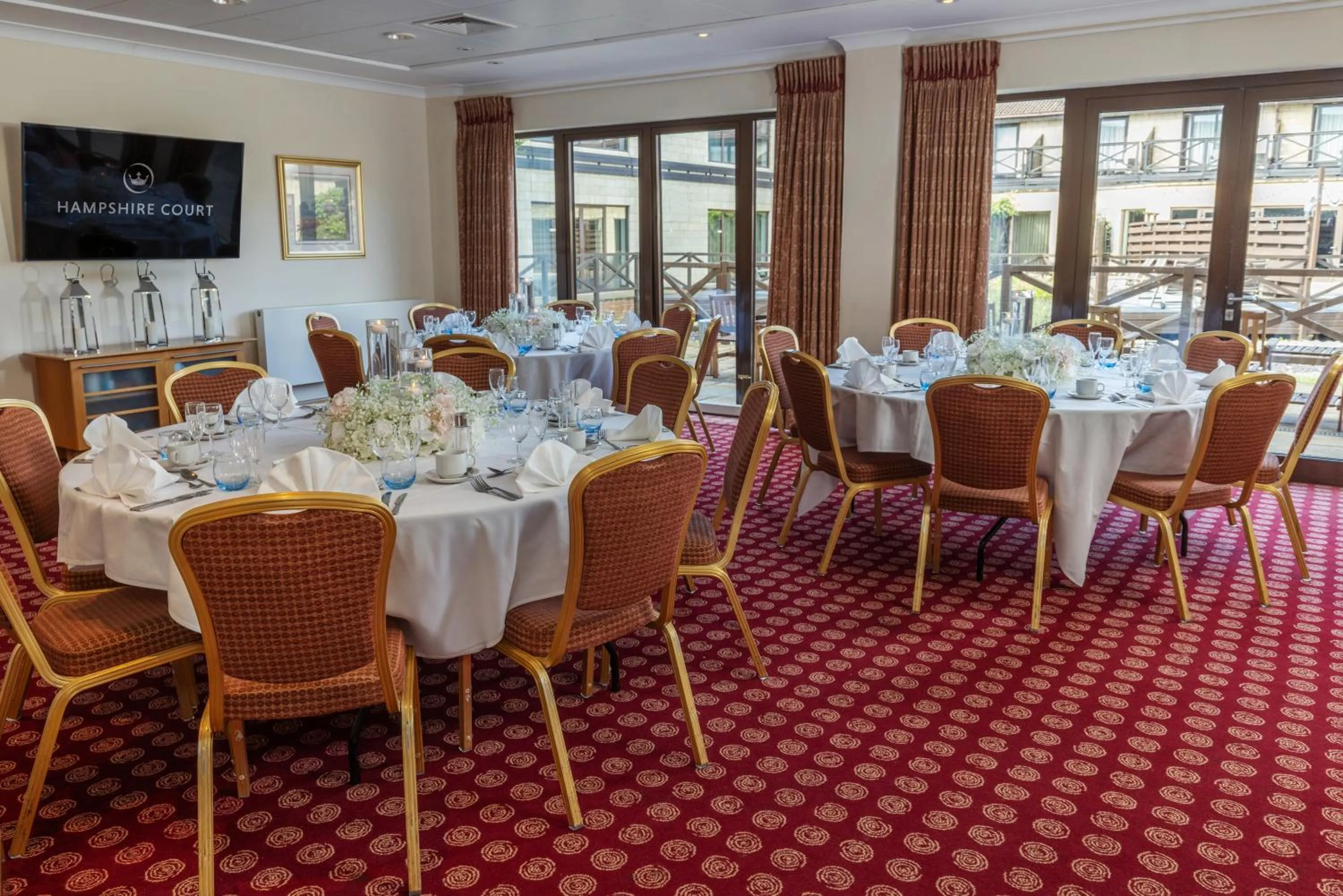 Banquet/Function facilities in Hampshire Court Hotel & Spa