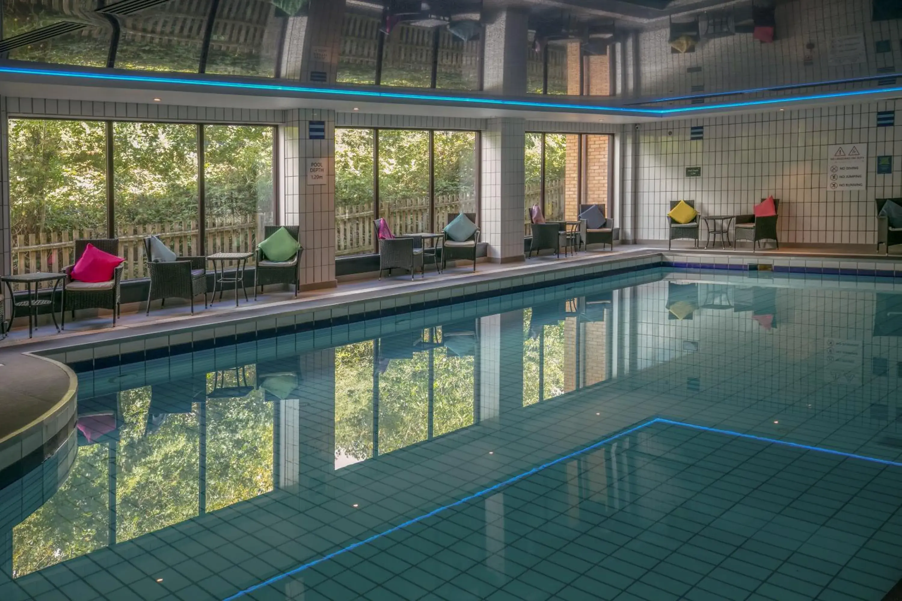 Swimming pool in Hampshire Court Hotel & Spa Swimming pool in Hampshire Court Hotel & Spa