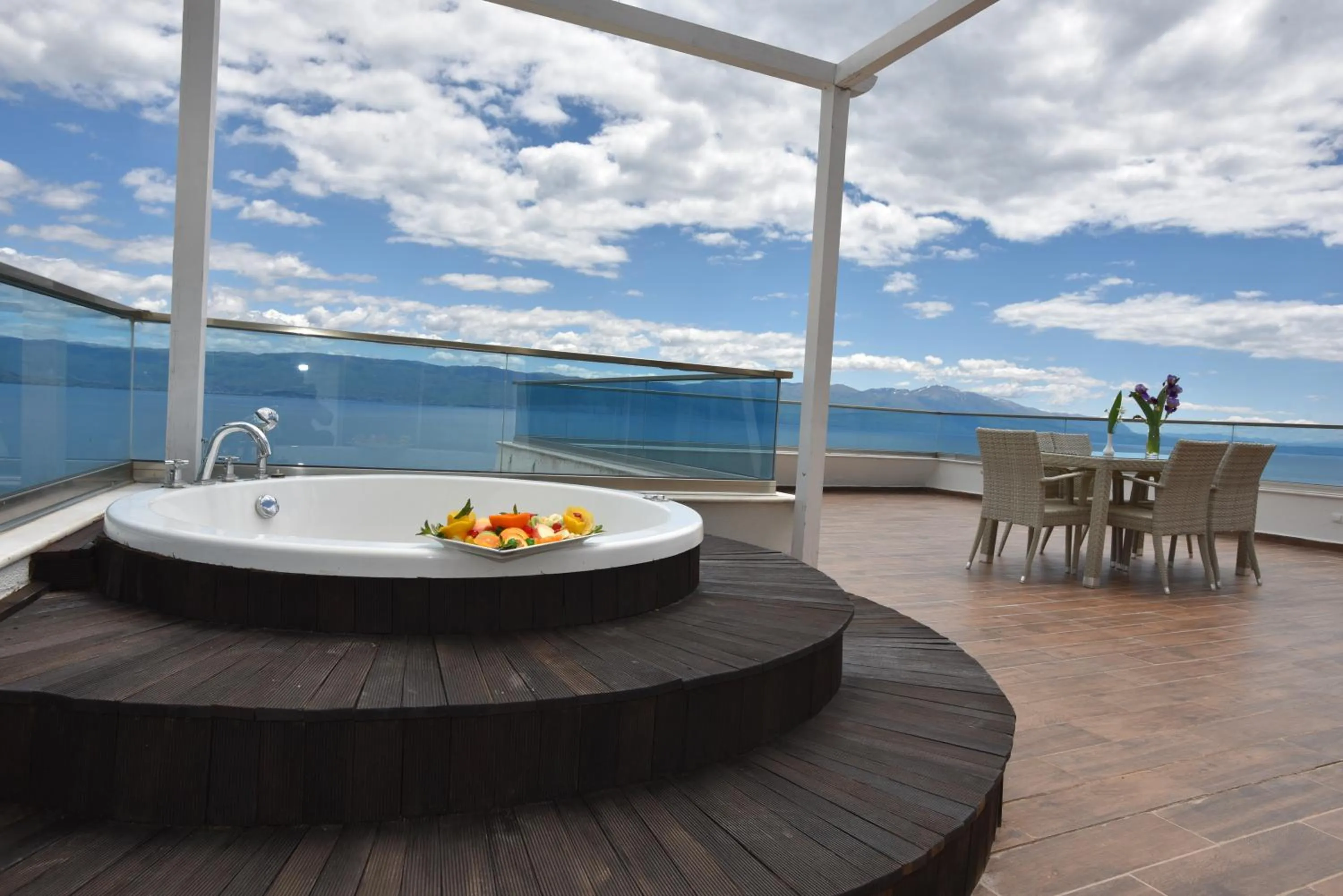 Balcony/Terrace in Hotel Izgrev Spa & Aquapark