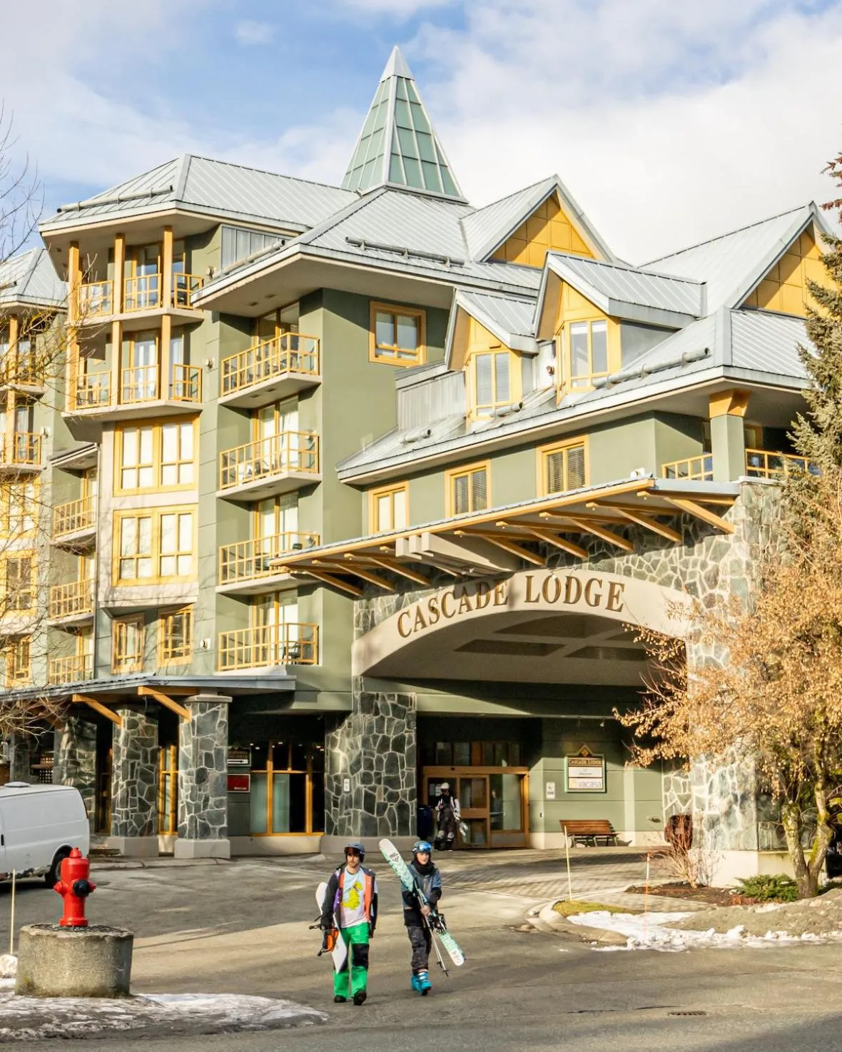 Property building in Cascade Lodge