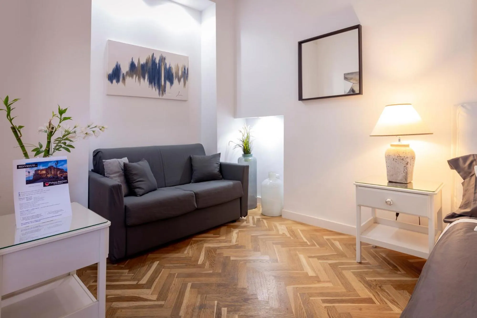 Bed in B&B Palazzo Satriano