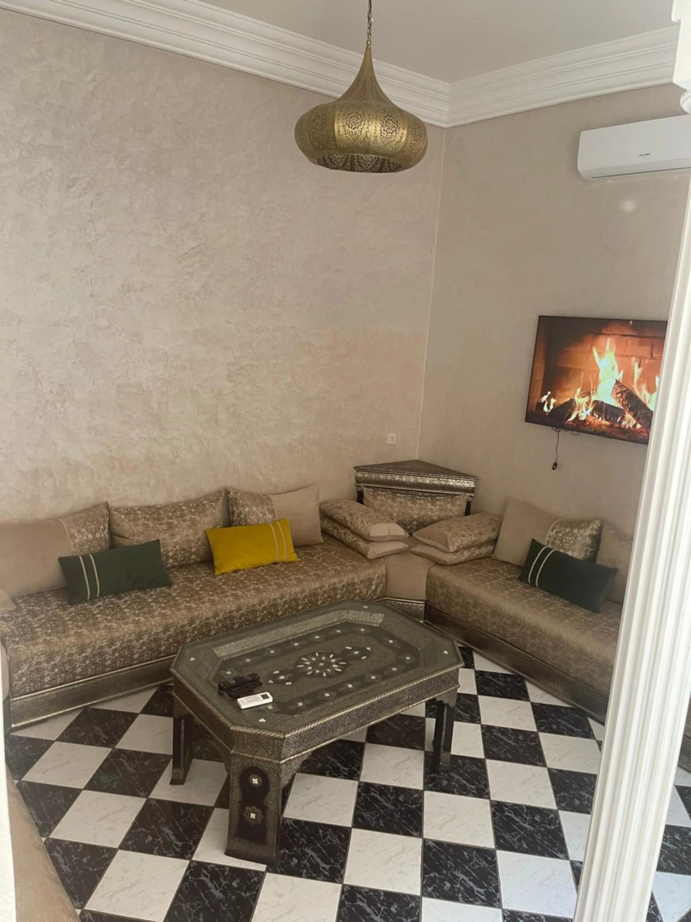 Living room in Riad Aya