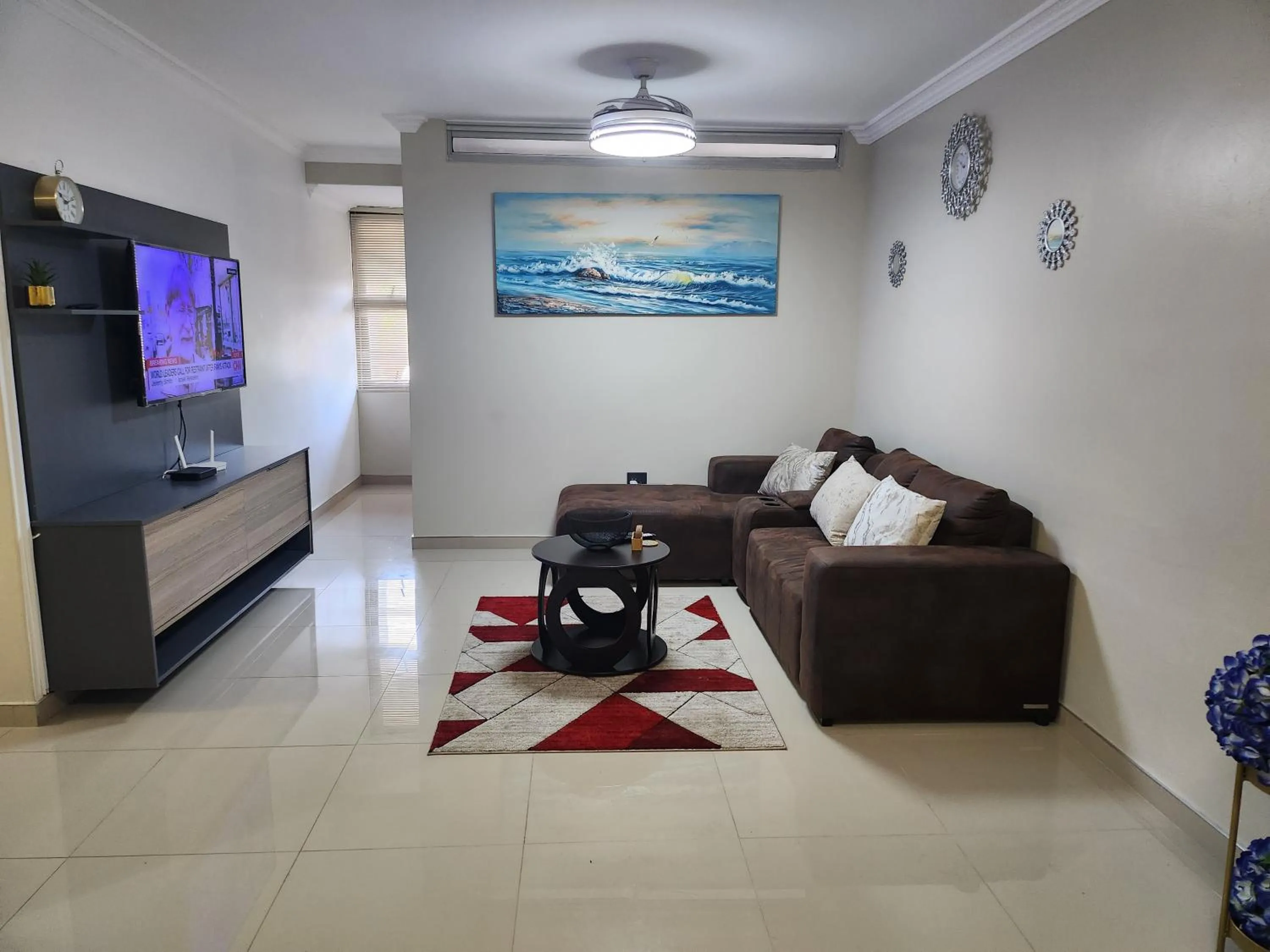 A two-bedroom holiday apartment, at the heart of South Beach Durban