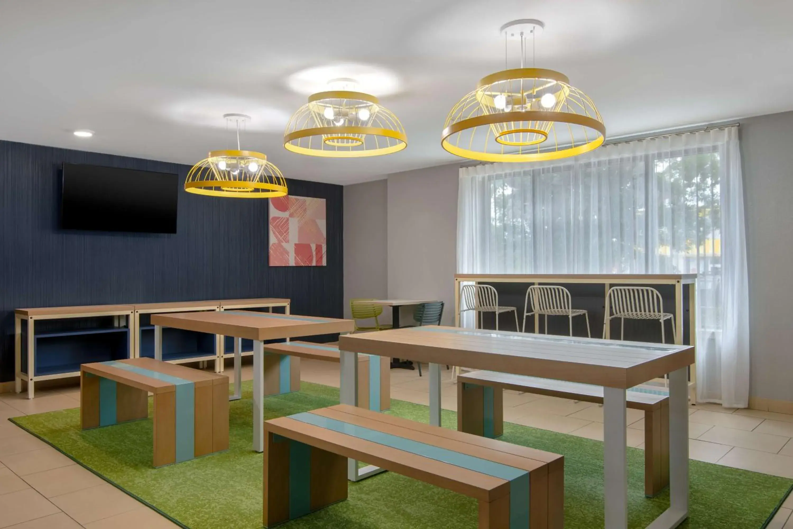 Lobby or reception in Spark by Hilton Montgomery EastChase Lobby or reception in Spark by Hilton Montgomery EastChase