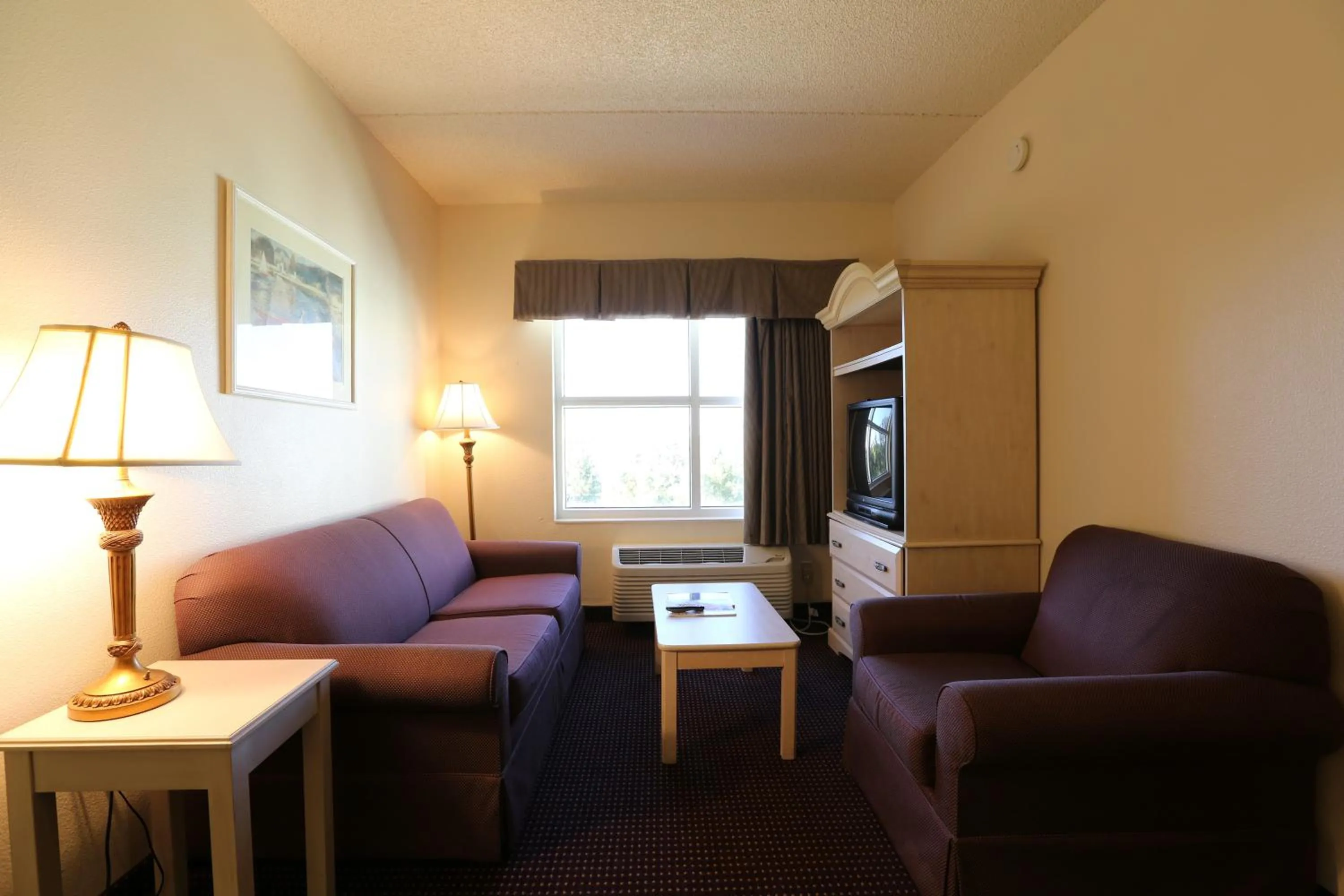 Living room in Allure Suites of Fort Myers
