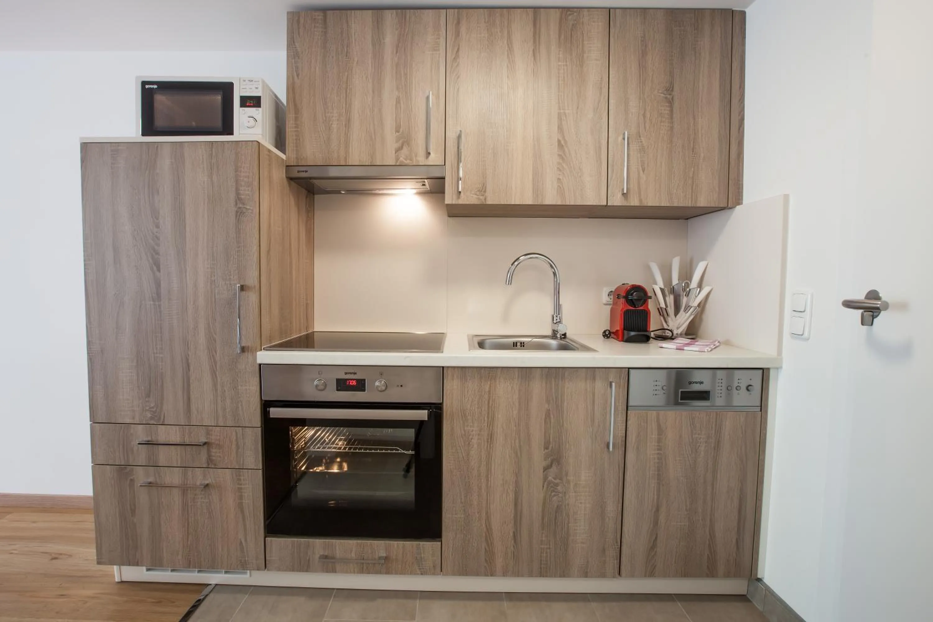 Kitchen or kitchenette in Alpine Appart