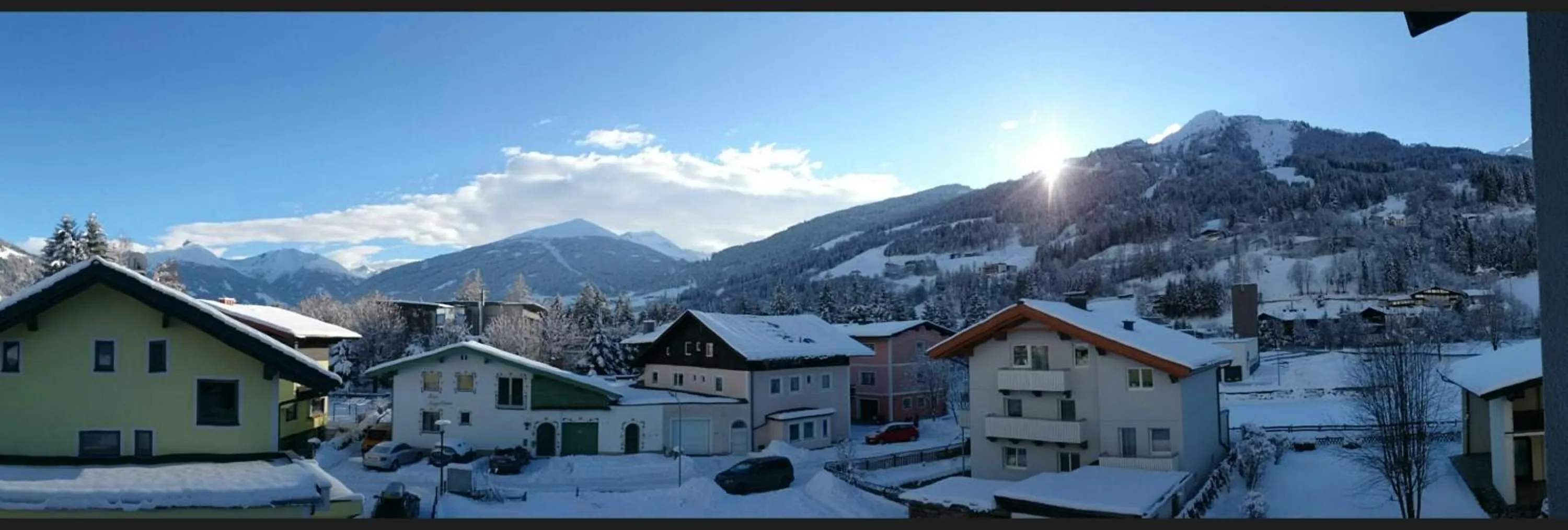 Mountain view in Alpine Appart