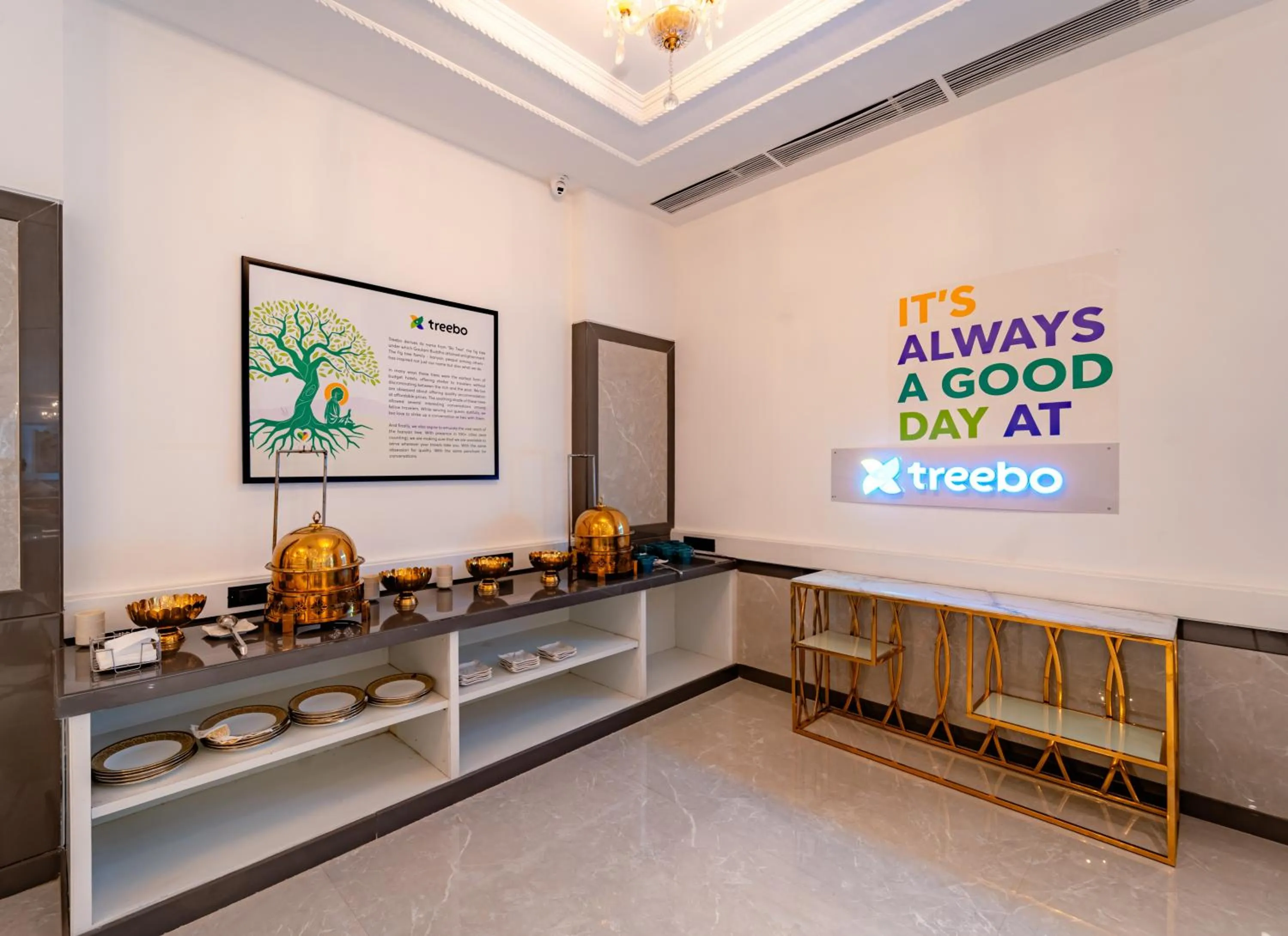 Restaurant/places to eat in Treebo Premium Omni Residency