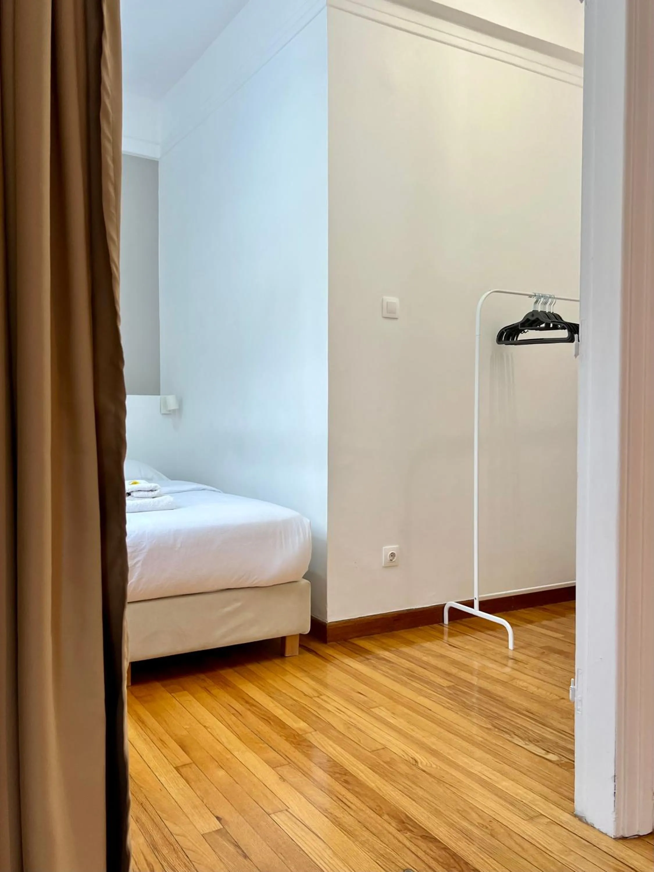 Bed in Mosaikon Guesthouses #Miltiadou Str