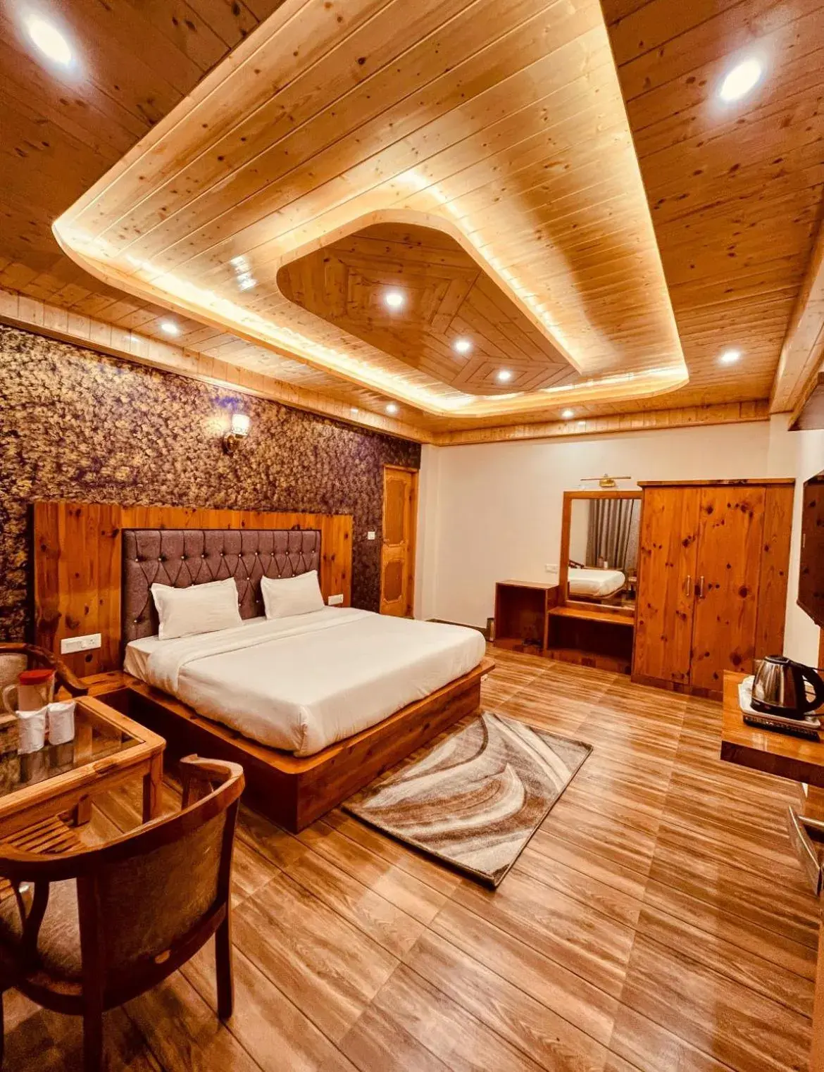 Bed in The Sunset Haven Bed in The Sunset Haven