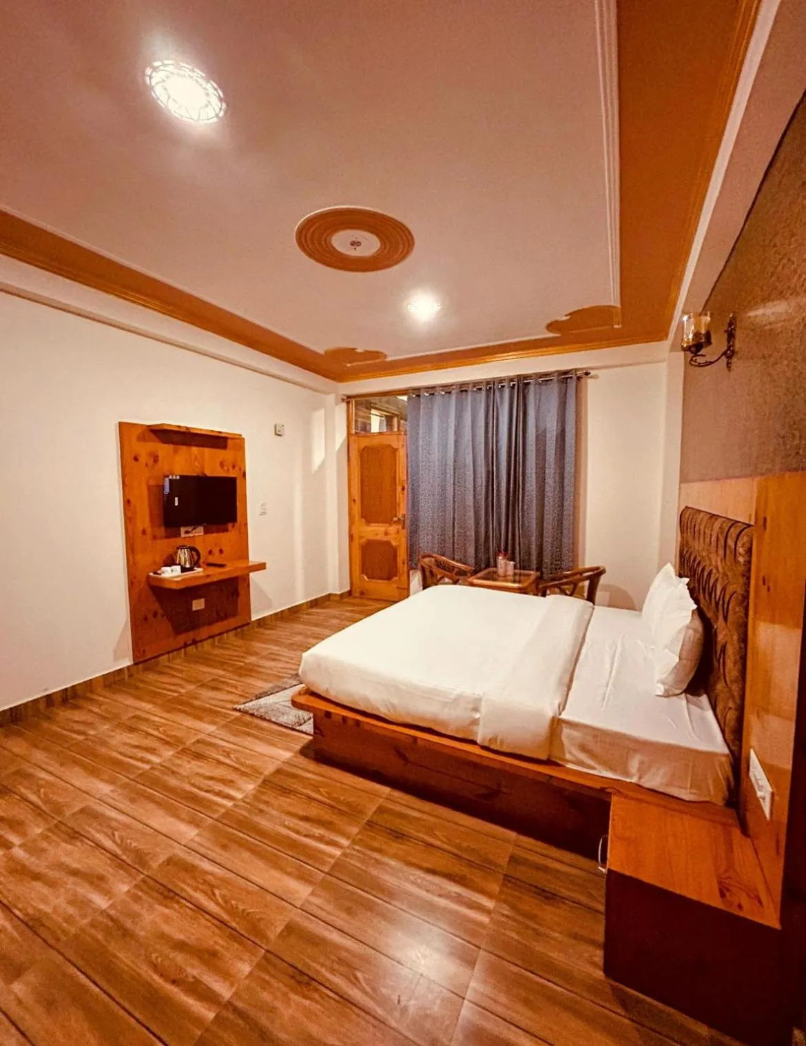 Bed in The Sunset Haven