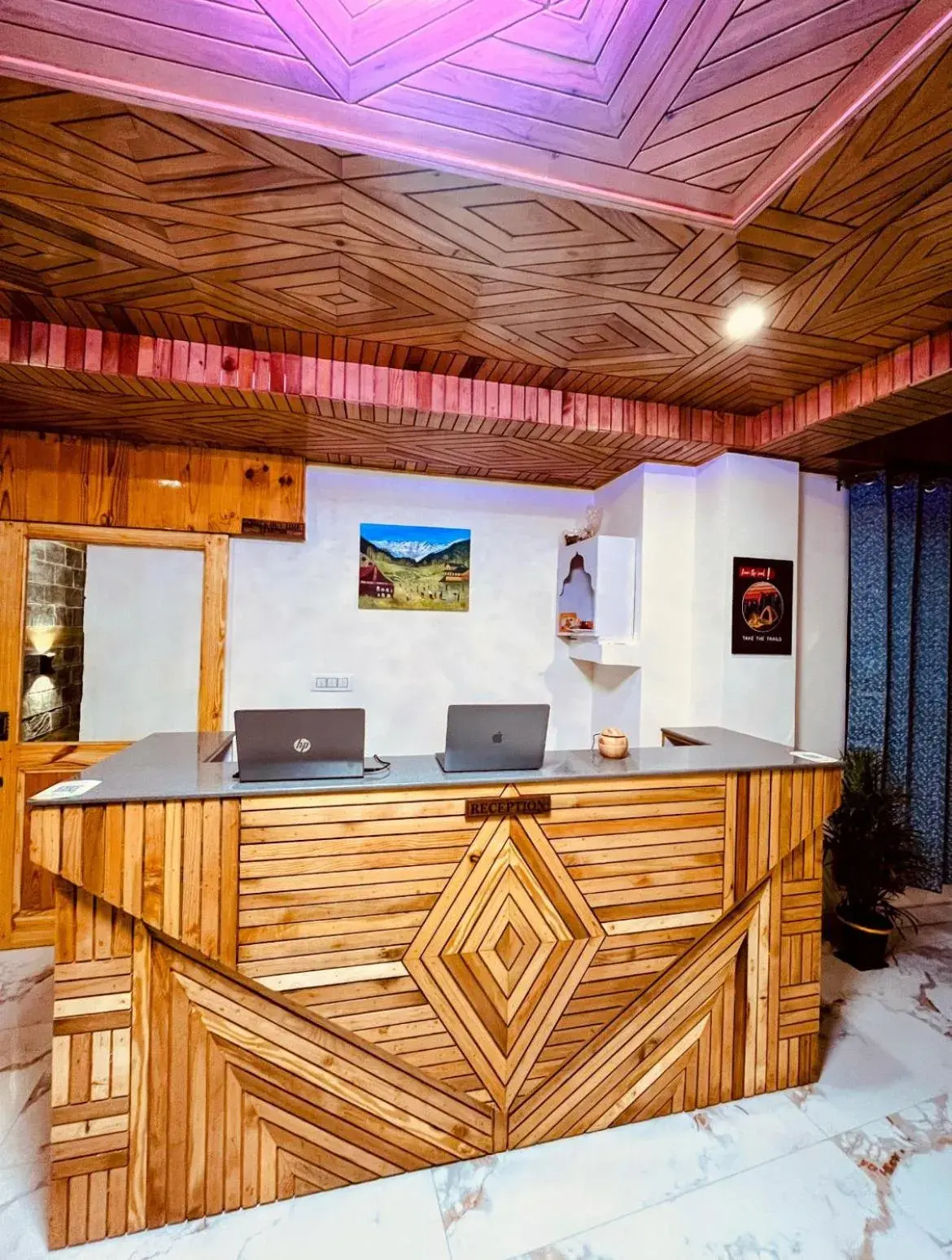 Lobby or reception in The Sunset Haven Lobby or reception in The Sunset Haven