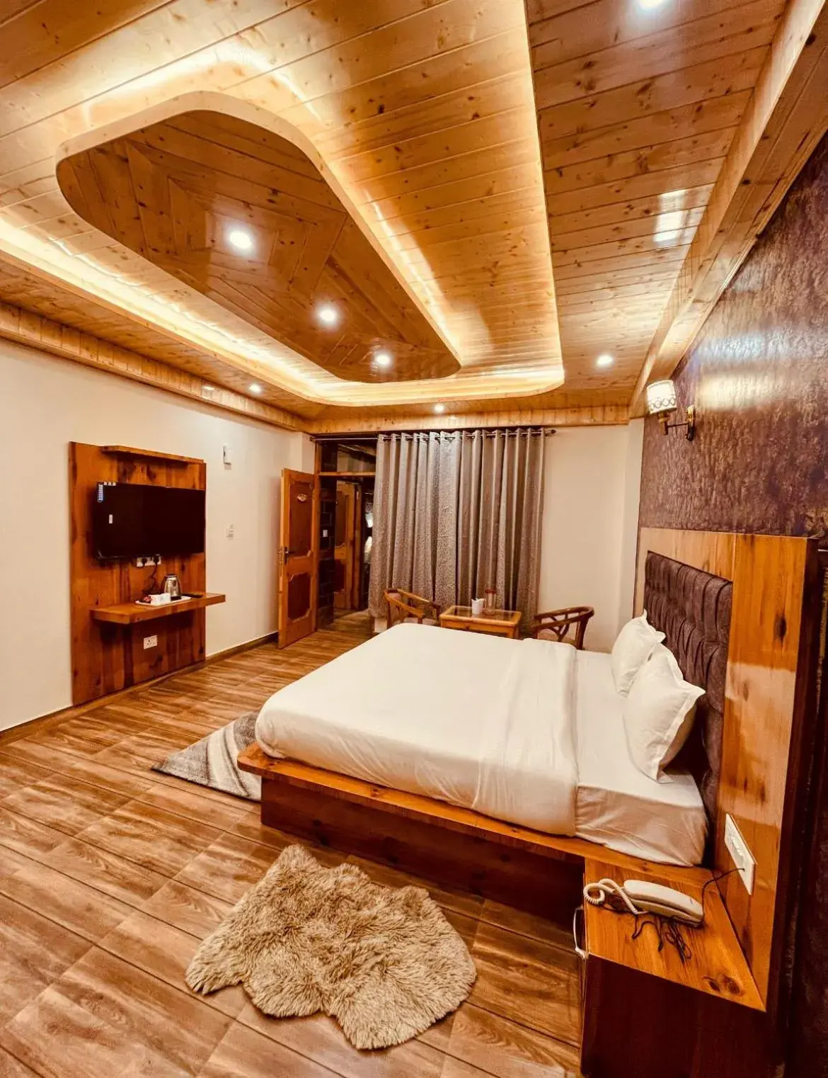 Bed in The Sunset Haven Bed in The Sunset Haven