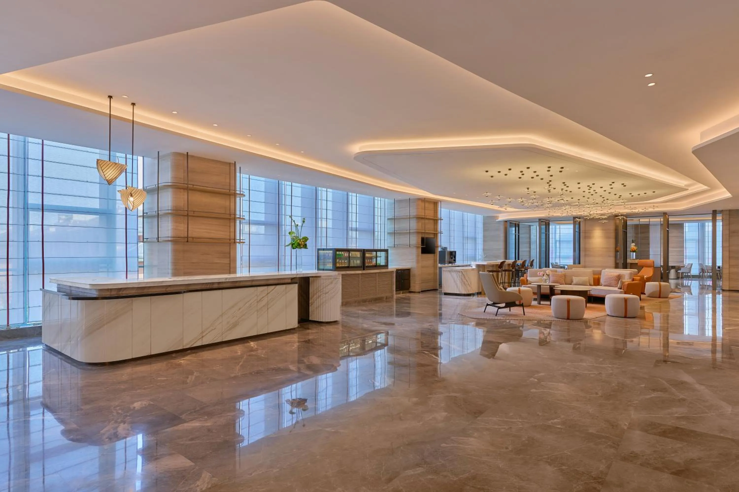 Lobby or reception in Hyatt Place Nantong Xinghu City Plaza