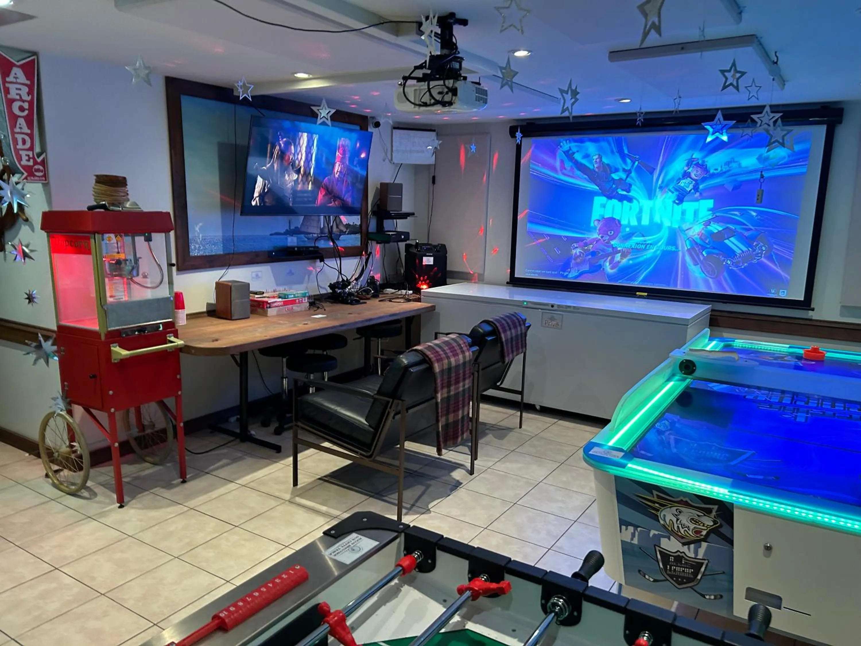 Children play ground in Auberge et Chalets sur le Lac