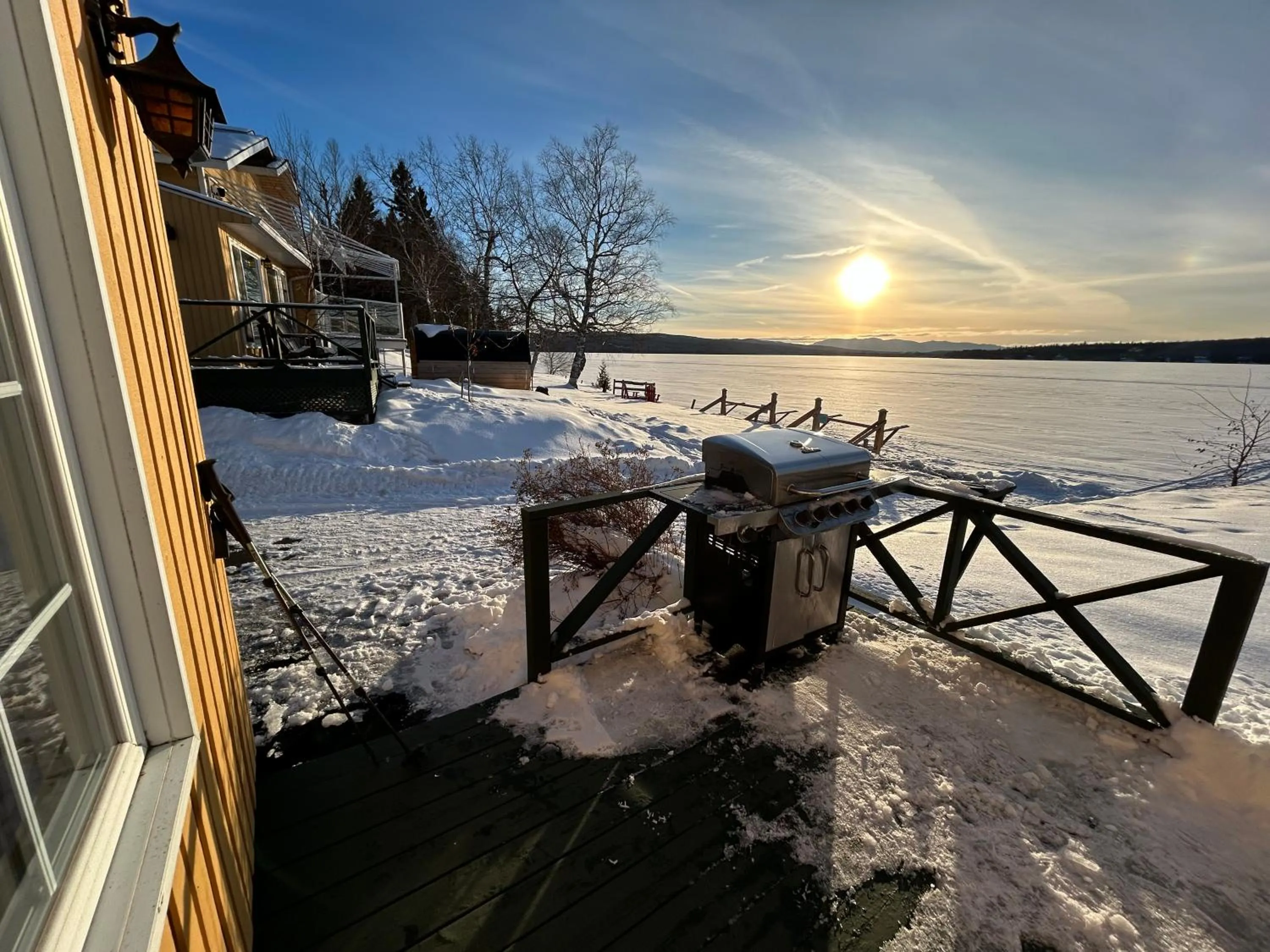 Natural landscape in Auberge et Chalets sur le Lac
