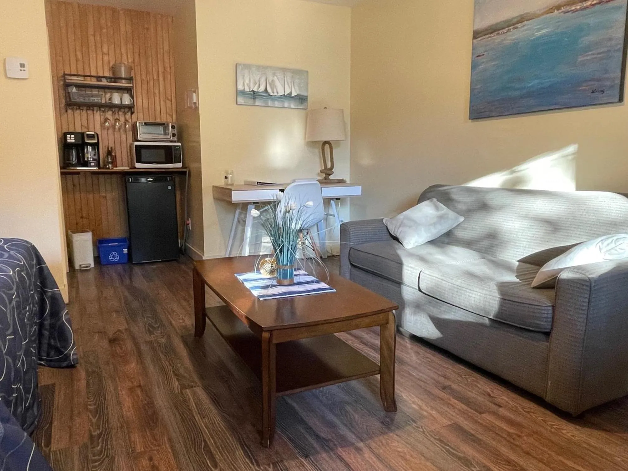 Living room in Auberge et Chalets sur le Lac