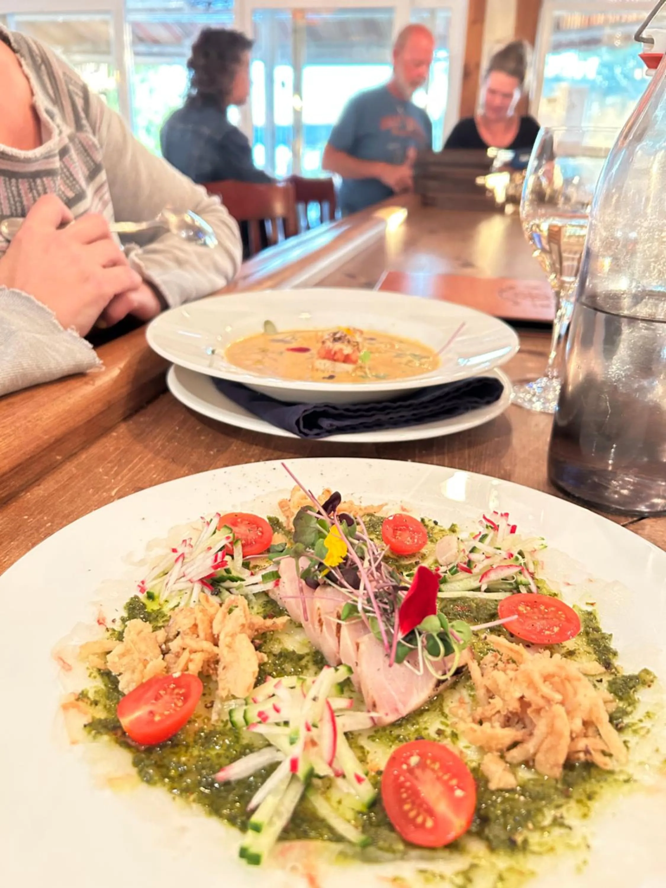 Restaurant/places to eat in Auberge et Chalets sur le Lac